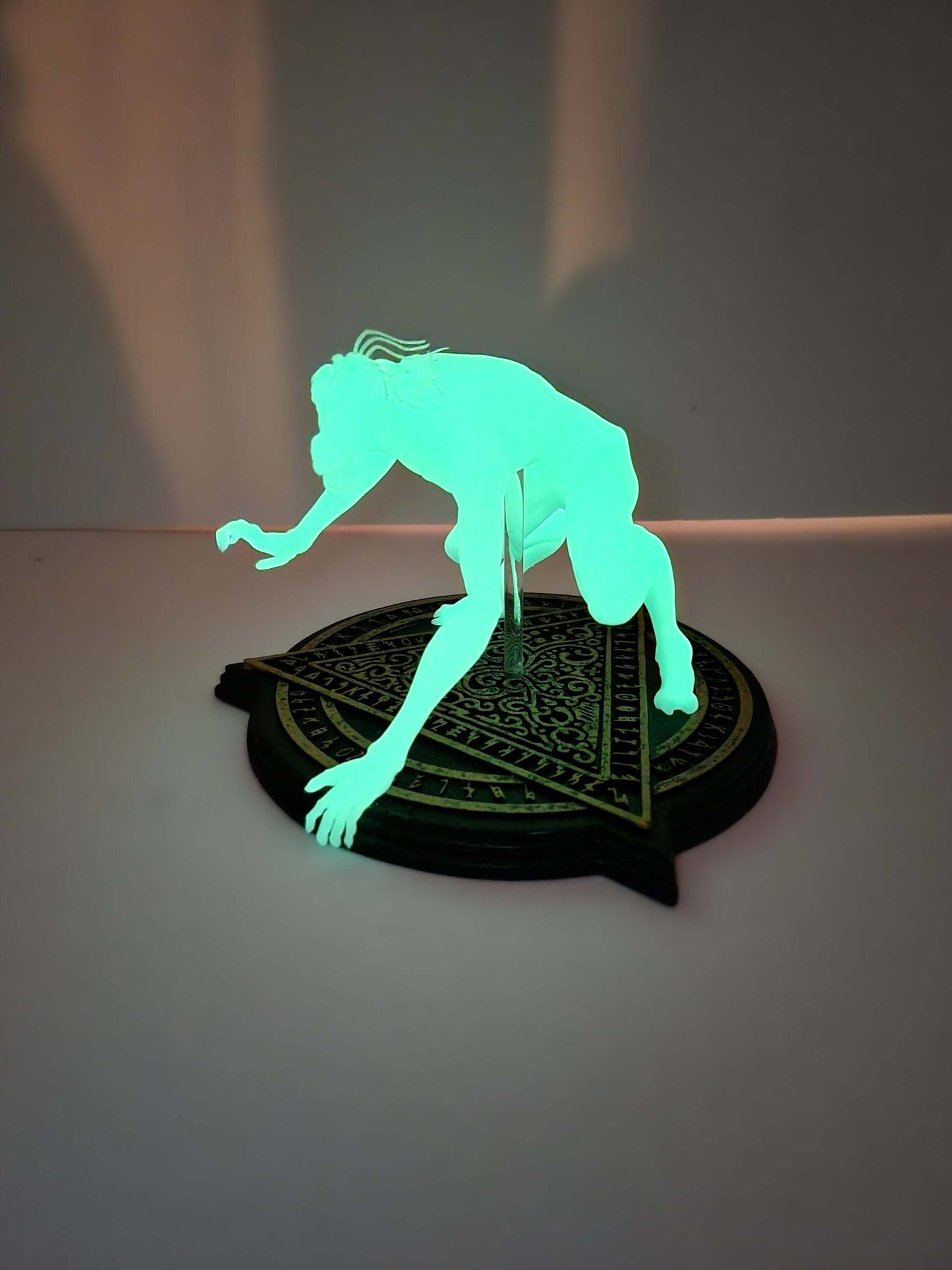 3D Printed Glow-in-the-Dark Tikbalang - Unleash the Mythical Horror! - Spectral Ink Shop - Figurine -SIP-F-TIK-GLOW