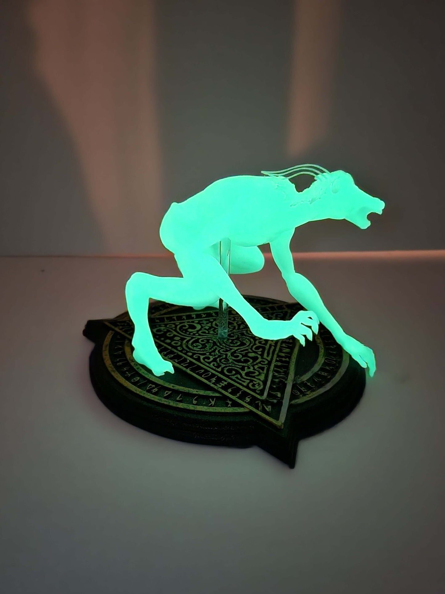 3D Printed Glow-in-the-Dark Tikbalang - Unleash the Mythical Horror! - Spectral Ink Shop - Figurine -SIP-F-TIK-GLOW