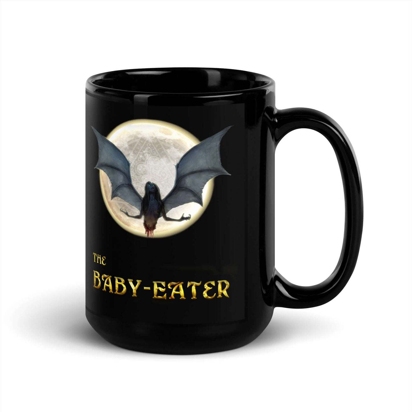 The Baby-Eater Awards Black Glossy Mug - Spectral Ink Shop - Mug -8300674_9323