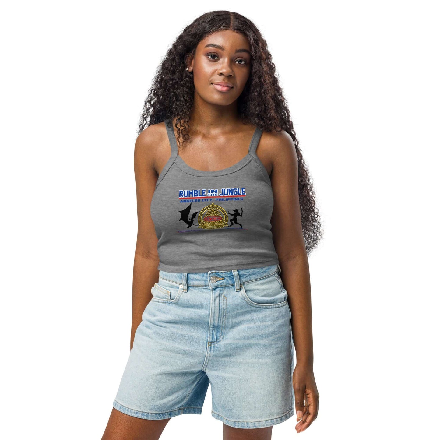 Women’s Micro-Rib Tank Top | The Rumble in the Jungle