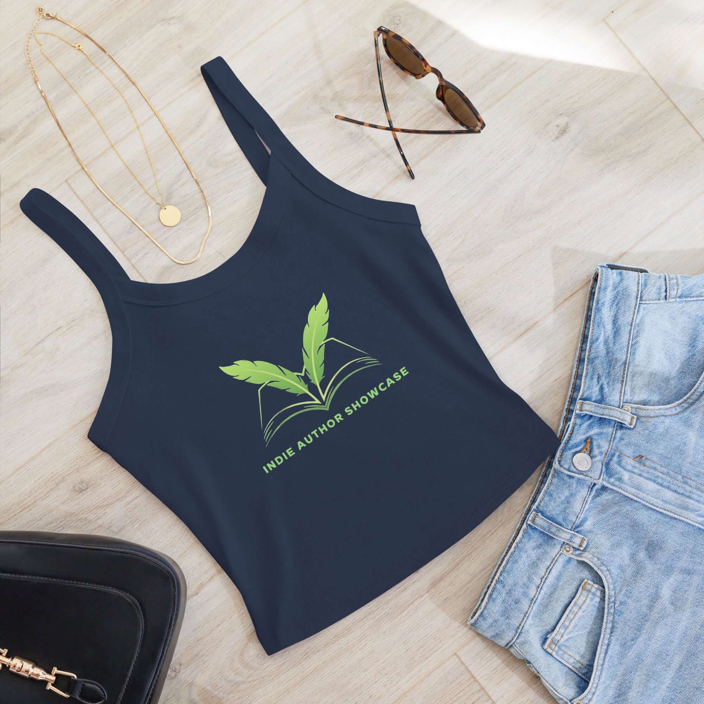 Women’s Micro-Rib Tank Top | Indie Author Showcase