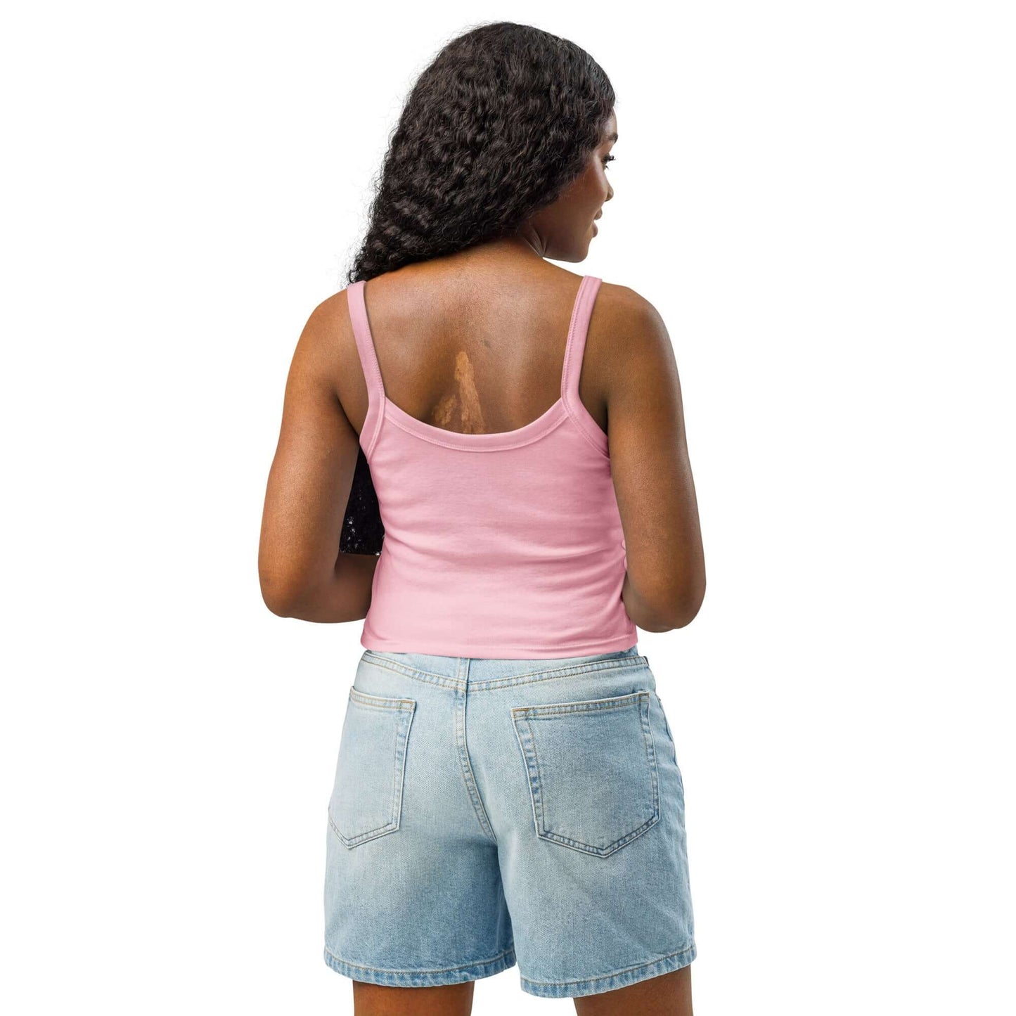 Woman's micro-rib tank top - Intergalactic Space Force - The Cherub Threat