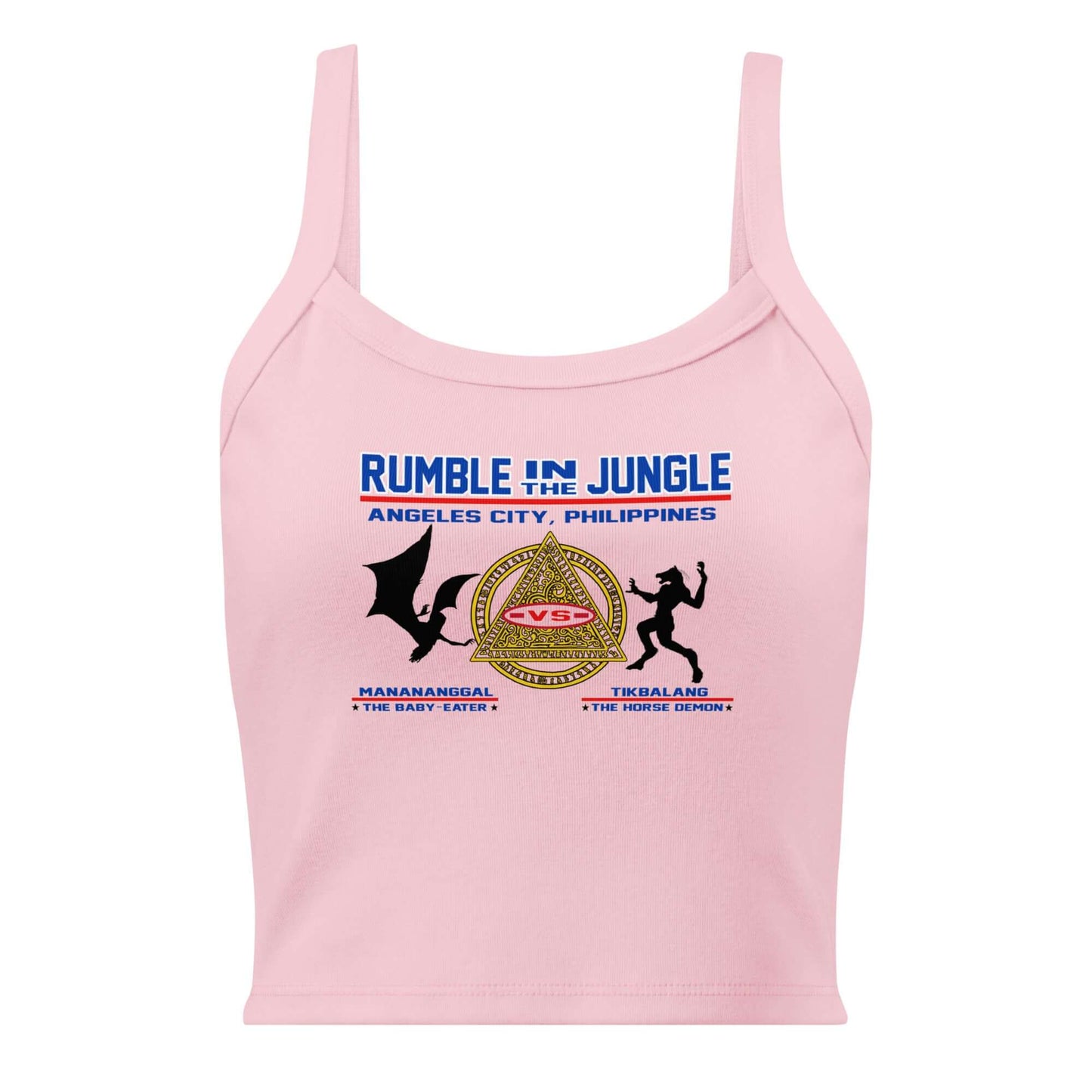 Women’s Micro-Rib Tank Top | The Rumble in the Jungle
