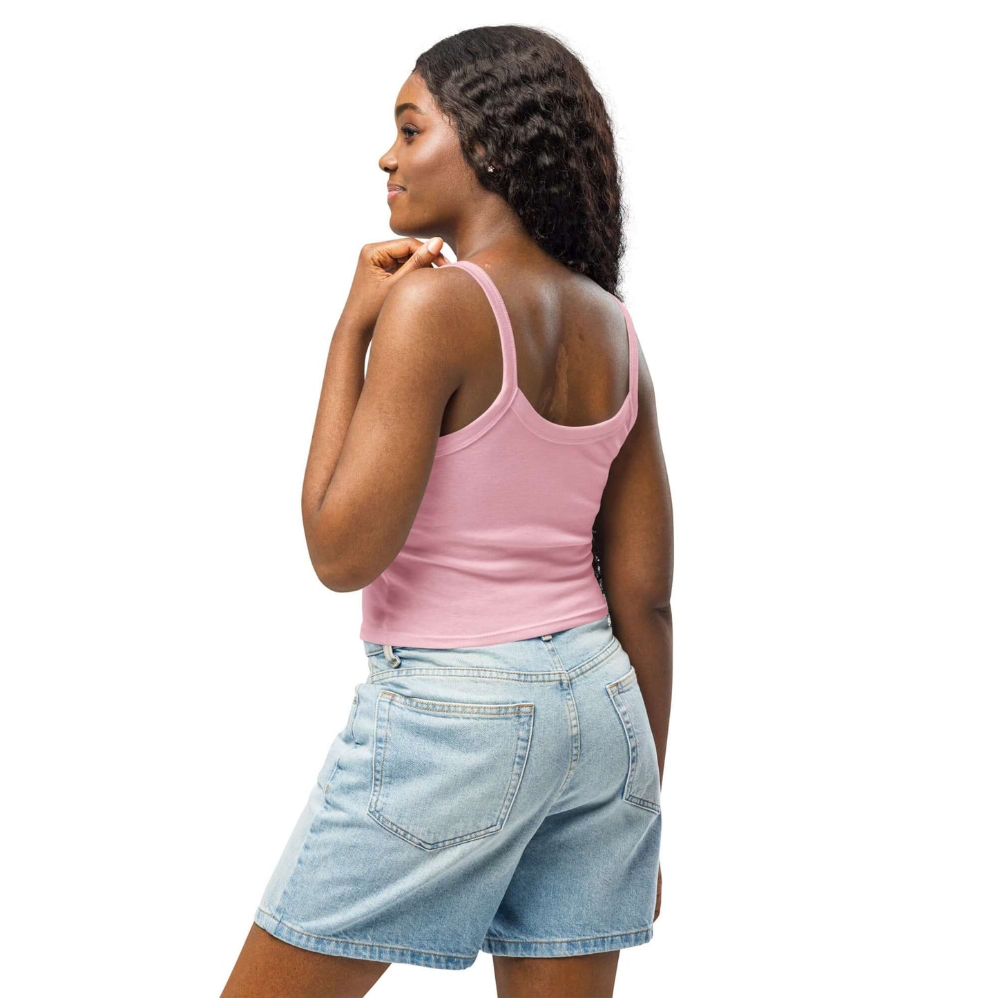 Woman's micro-rib tank top - Intergalactic Space Force - The Cherub Threat