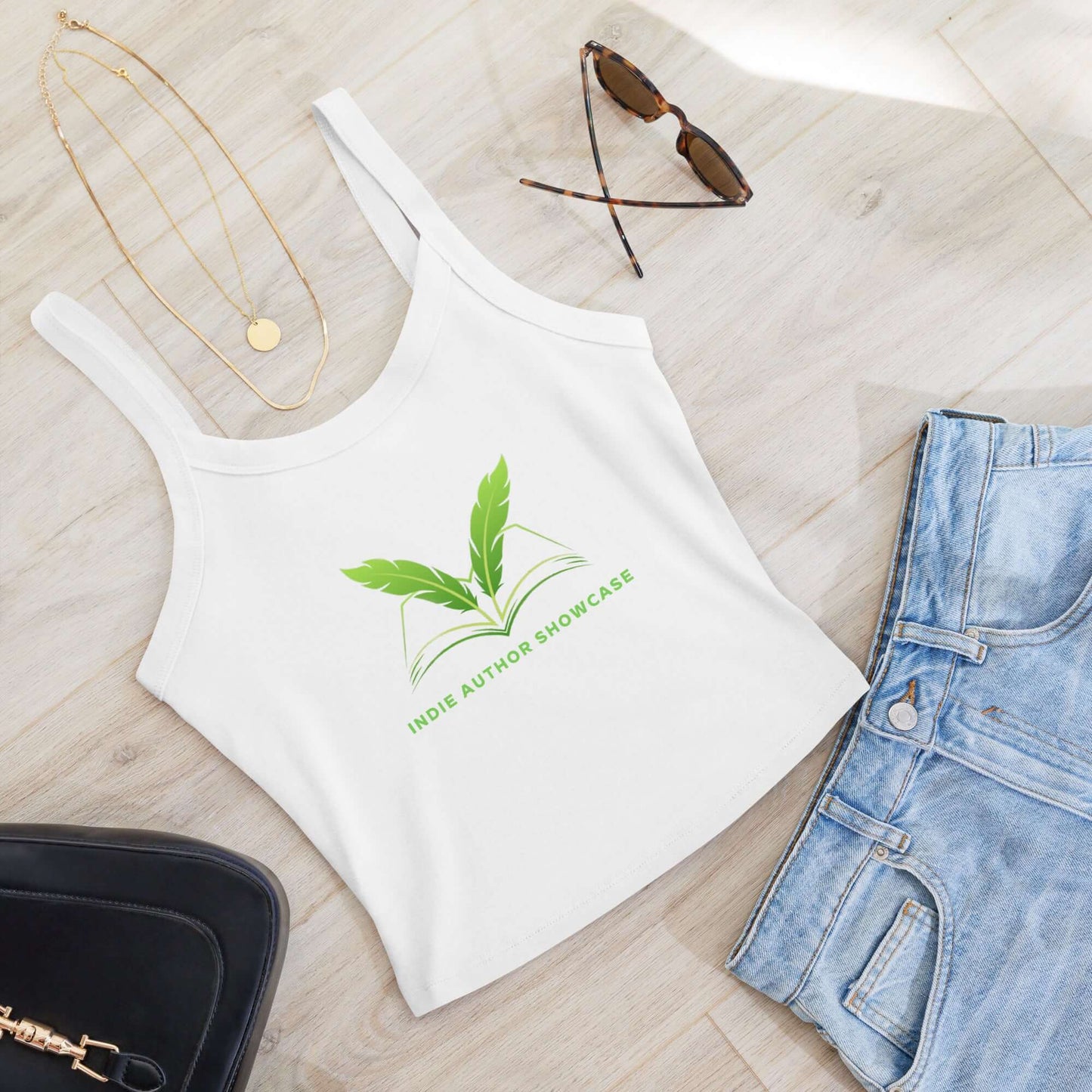 Women’s Micro-Rib Tank Top | Indie Author Showcase