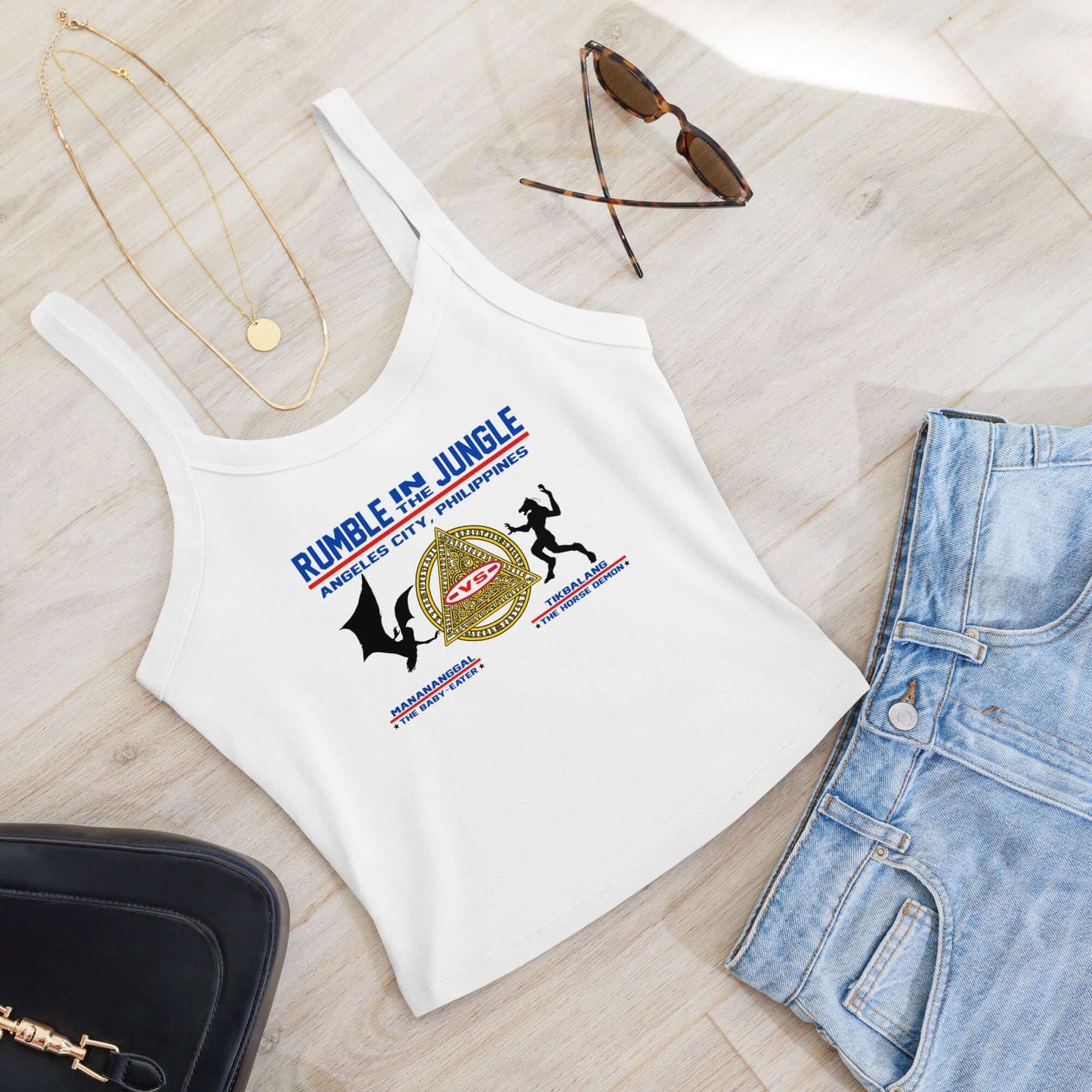 Women’s Micro-Rib Tank Top | The Rumble in the Jungle