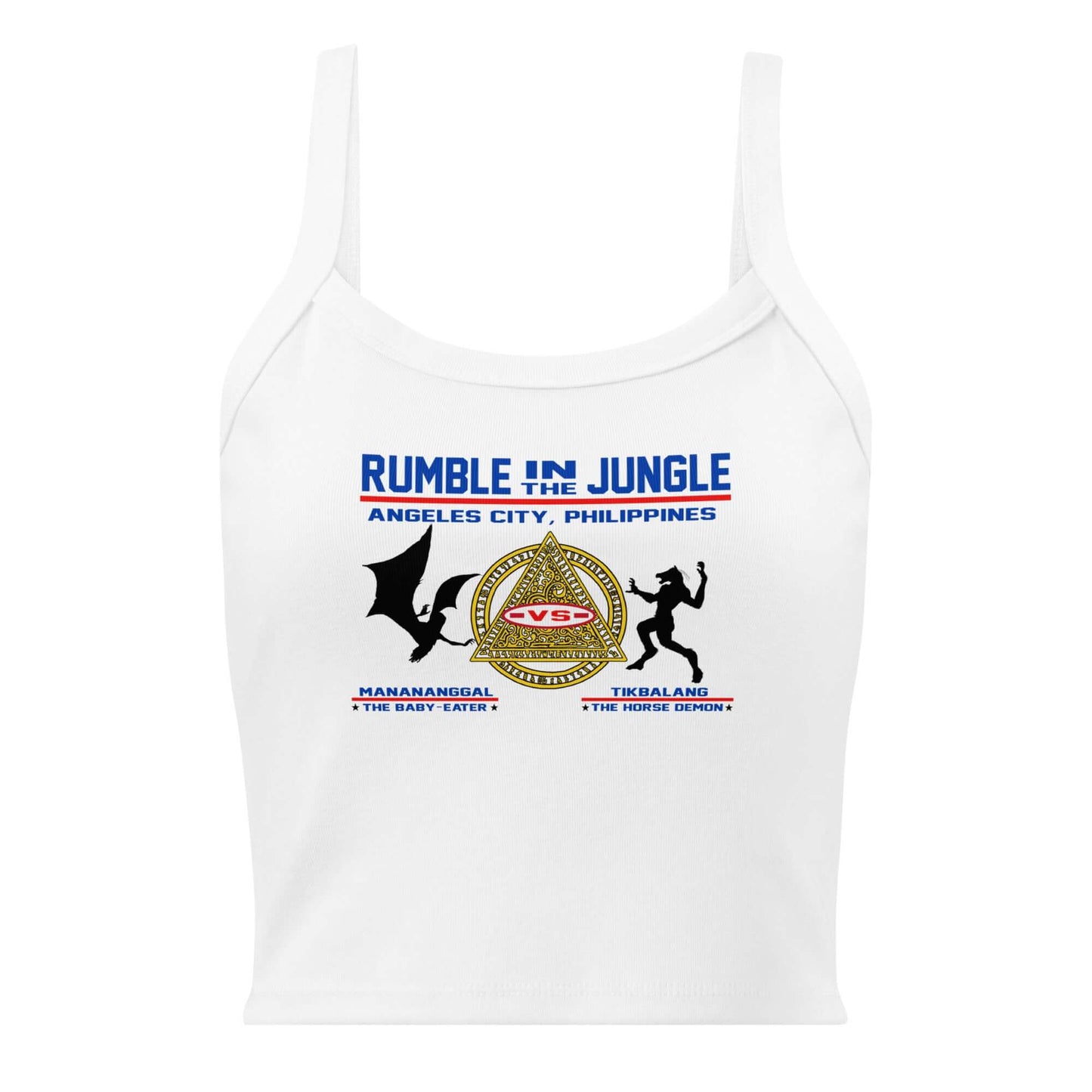 Women’s Micro-Rib Tank Top | The Rumble in the Jungle