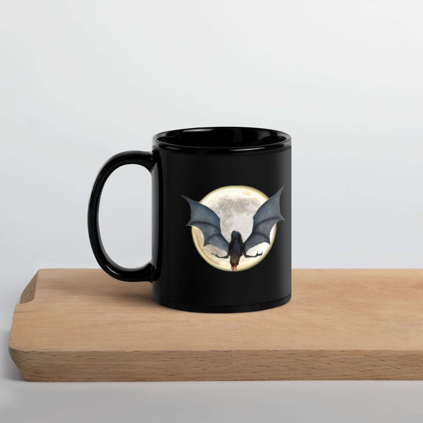 Black Glossy Mug | The Baby-Eater | Definition - Spectral Ink Shop - Mug -8899275_9324