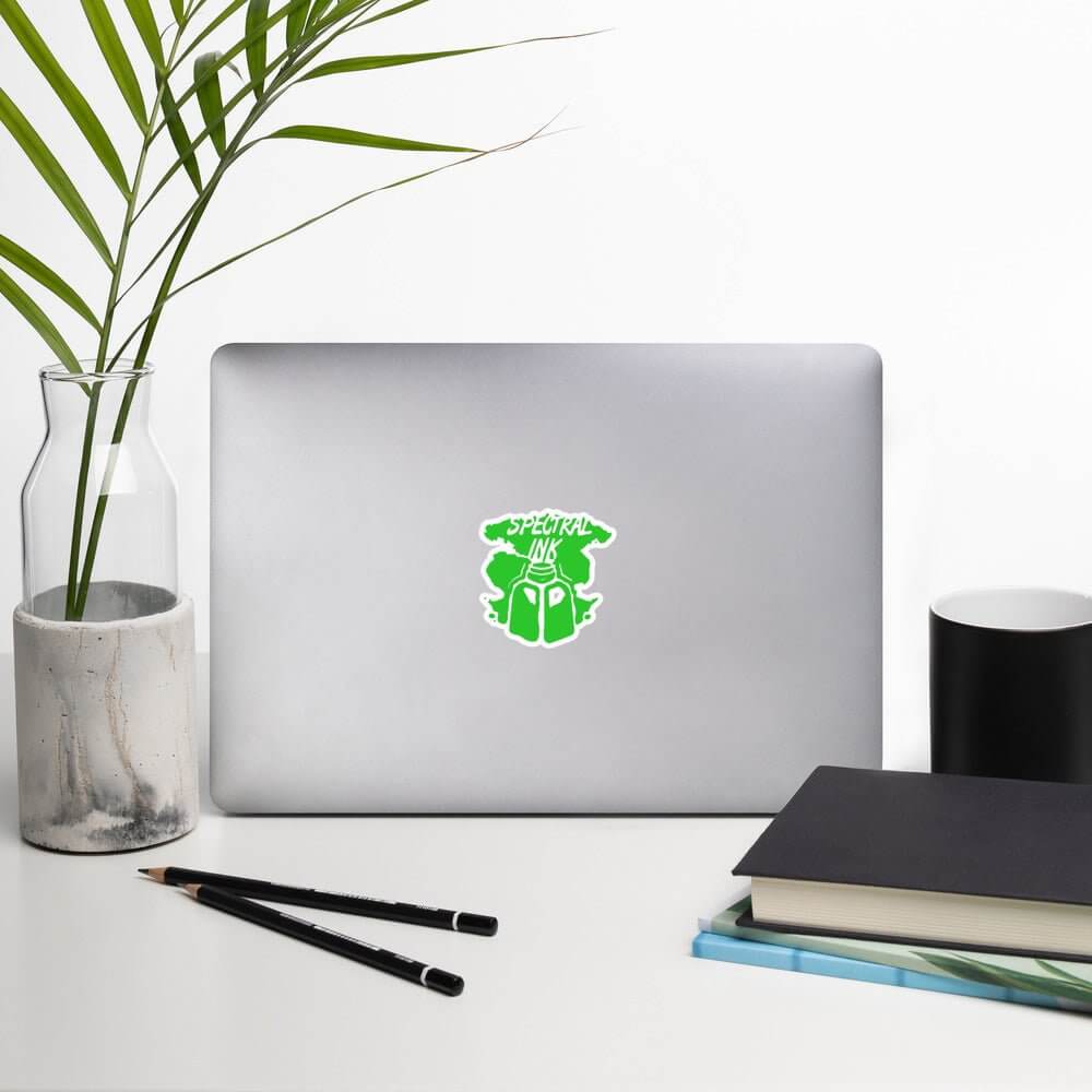 Bubble-free stickers | Spectral Ink | Logo - Spectral Ink Shop - Stickers -5616329_10163