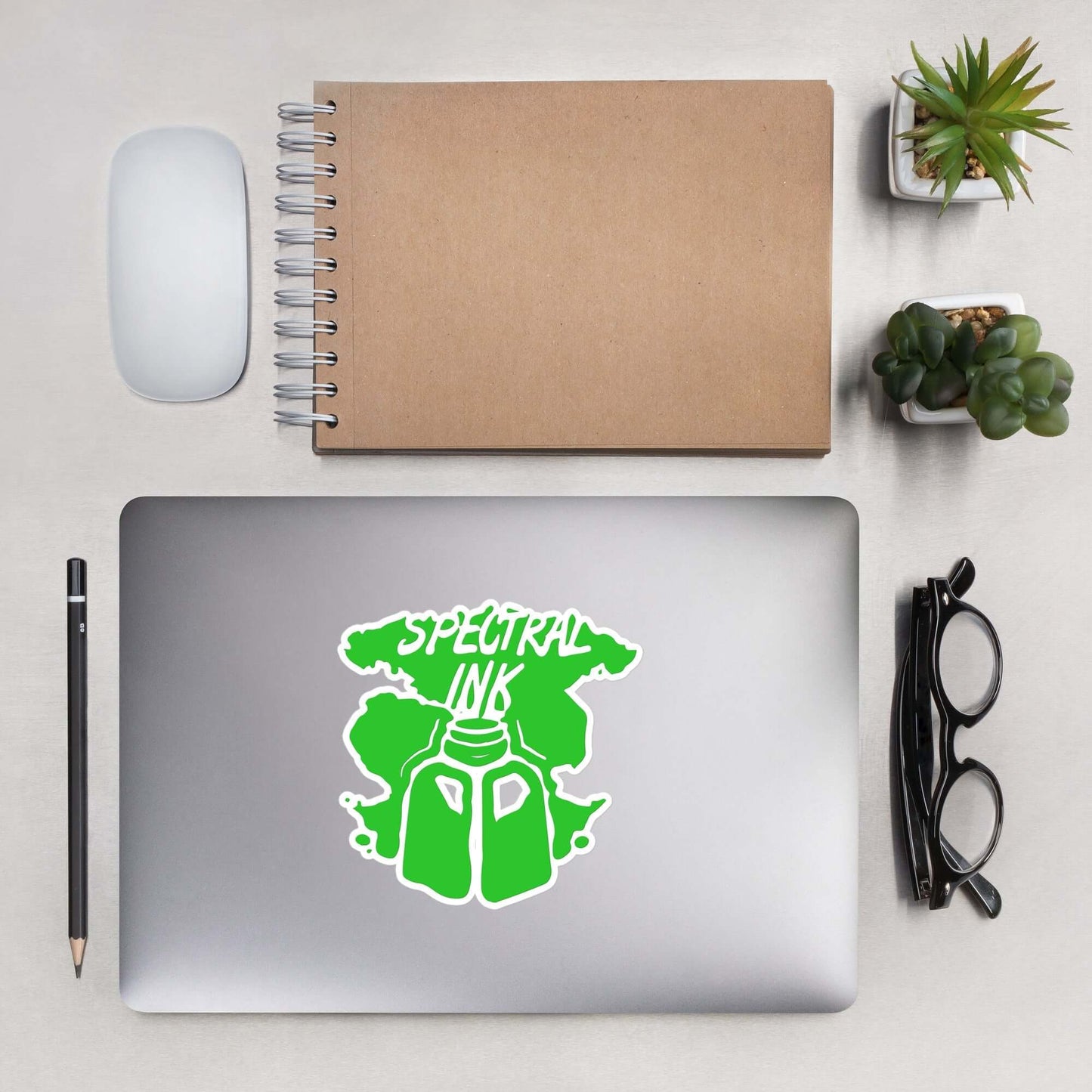 Bubble-free stickers | Spectral Ink | Logo - Spectral Ink Shop - Stickers -5616329_10165