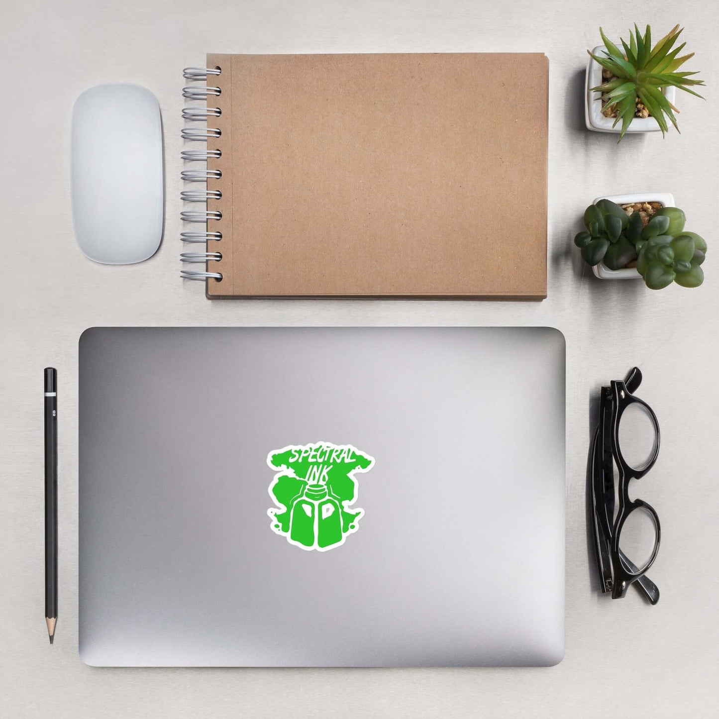 Bubble-free stickers | Spectral Ink | Logo - Spectral Ink Shop - Stickers -5616329_10163