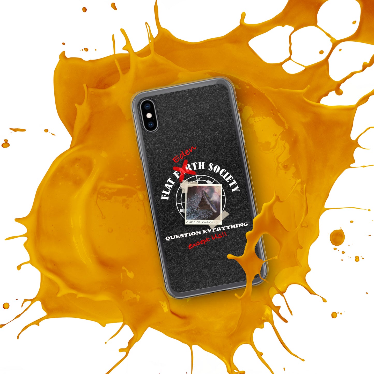 iPhone Case | Intergalactic Space Force 2 | Flat Eden Society - Spectral Ink Shop - Mobile Phone Cases -9780728_9621