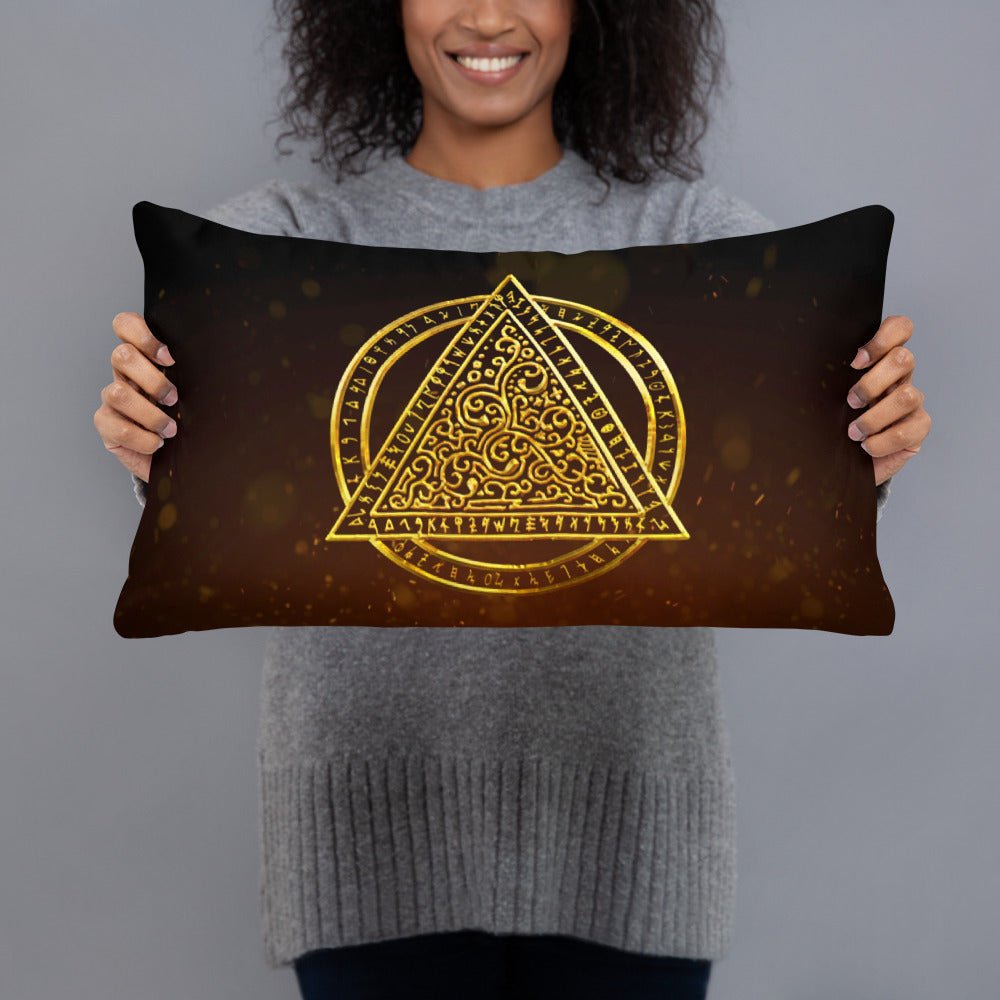 Decorative Throw Pillow | The Last Rite | Tattoo - Spectral Ink Shop - Throw Pillows -2824853_9513