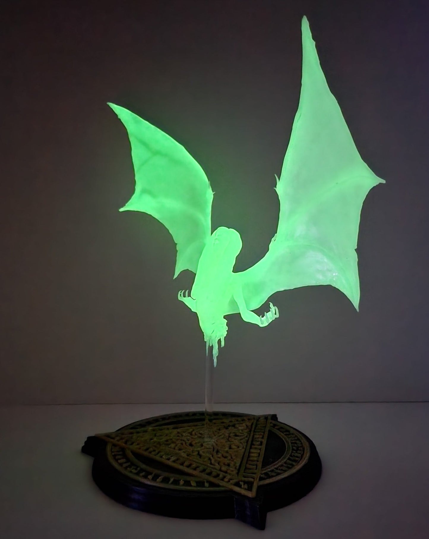 Descend into Darkness with The Baby-Eater: 3D Printed Glow-in-the-Dark Manananggal - Spectral Ink Shop - Figurine -