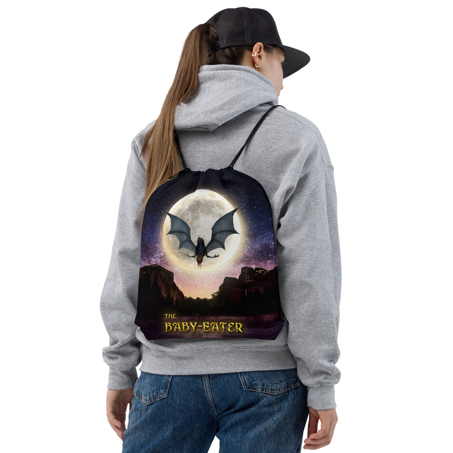 Drawstring Bag | The Baby-Eater - Spectral Ink Shop - Luggage & Bags -4247267_8894