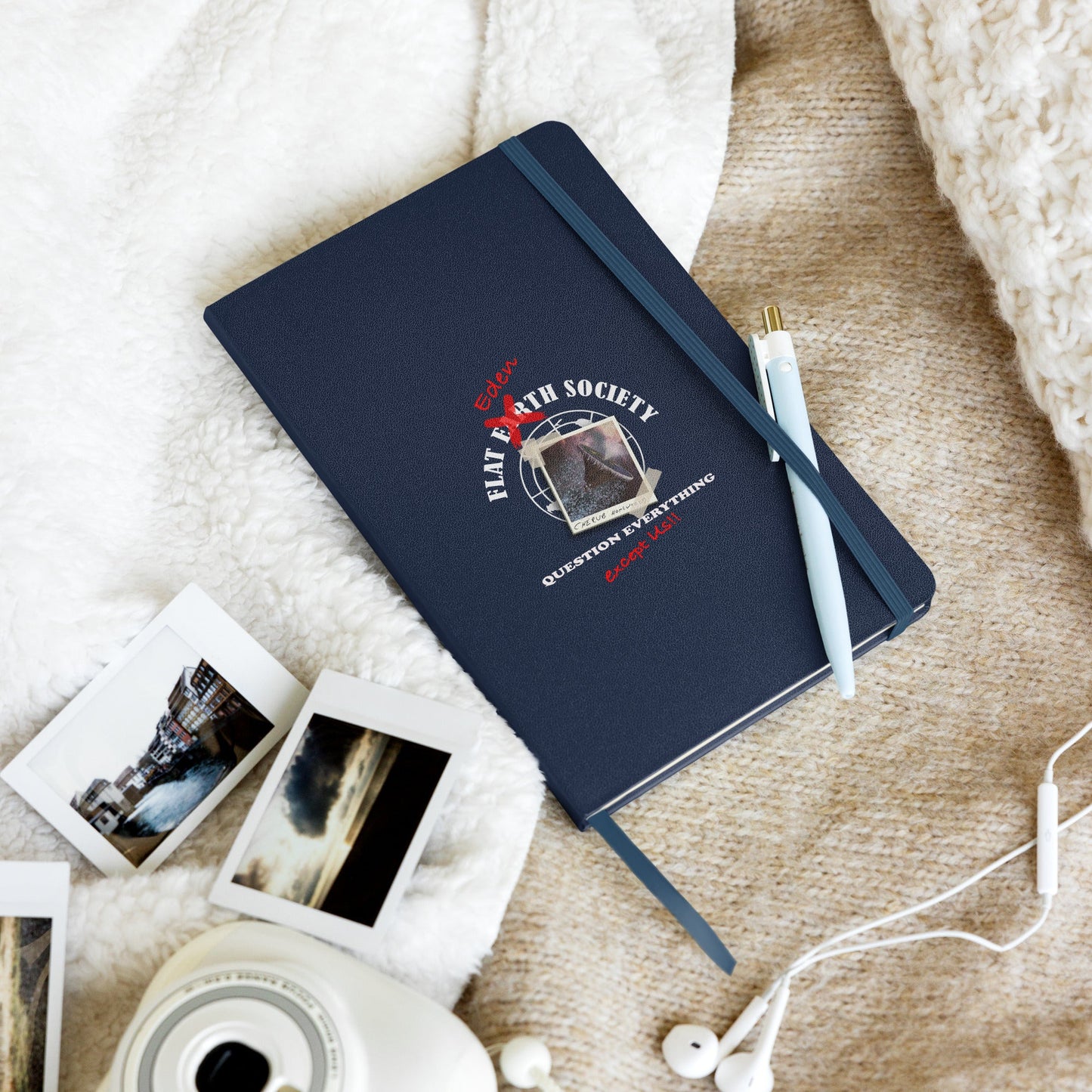 Hardcover bound notebook | ISF | Flat Eden Society - Spectral Ink Shop - Notebooks & Notepads -8616232_16955