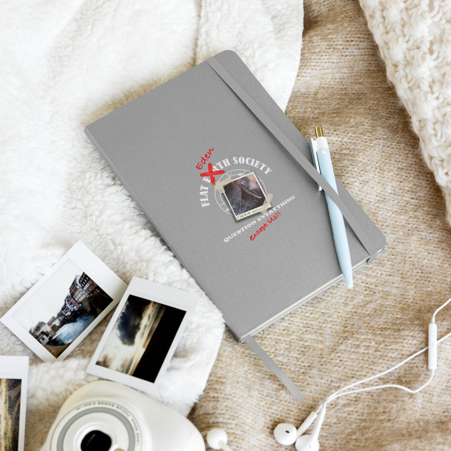 Hardcover bound notebook | ISF | Flat Eden Society - Spectral Ink Shop - Notebooks & Notepads -8616232_16955