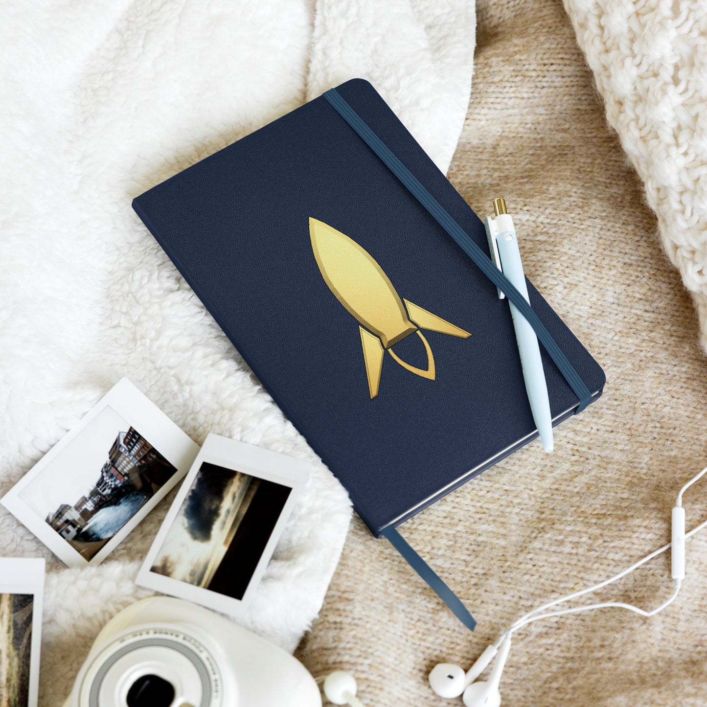 Hardcover bound notebook | Intergalactic Space Force | logo - Spectral Ink Shop - Notebooks & Notepads -8077954_16955