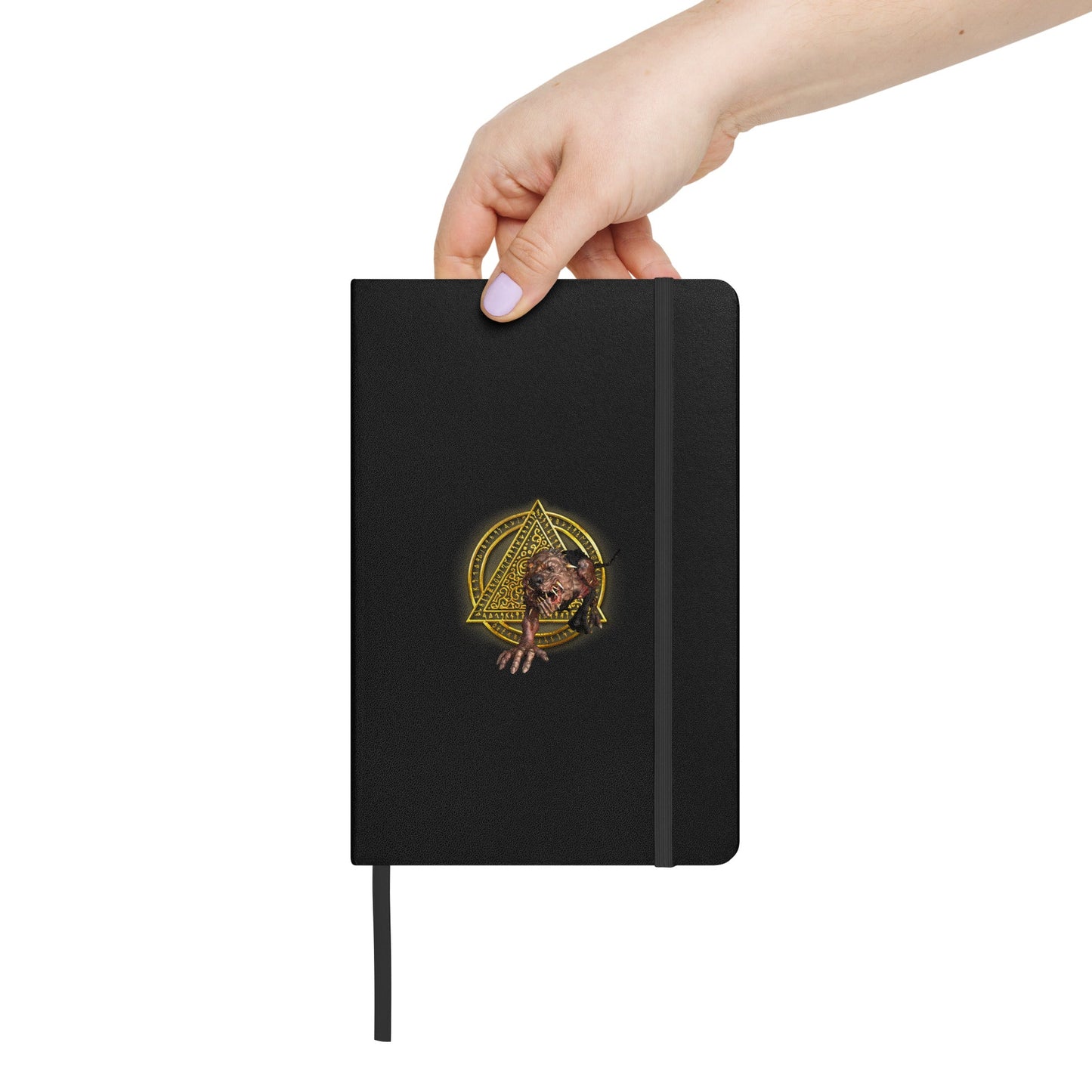 Hardcover bound notebook | The Last Rite | dog monster - Spectral Ink Shop - Notebooks & Notepads -8734435_16952