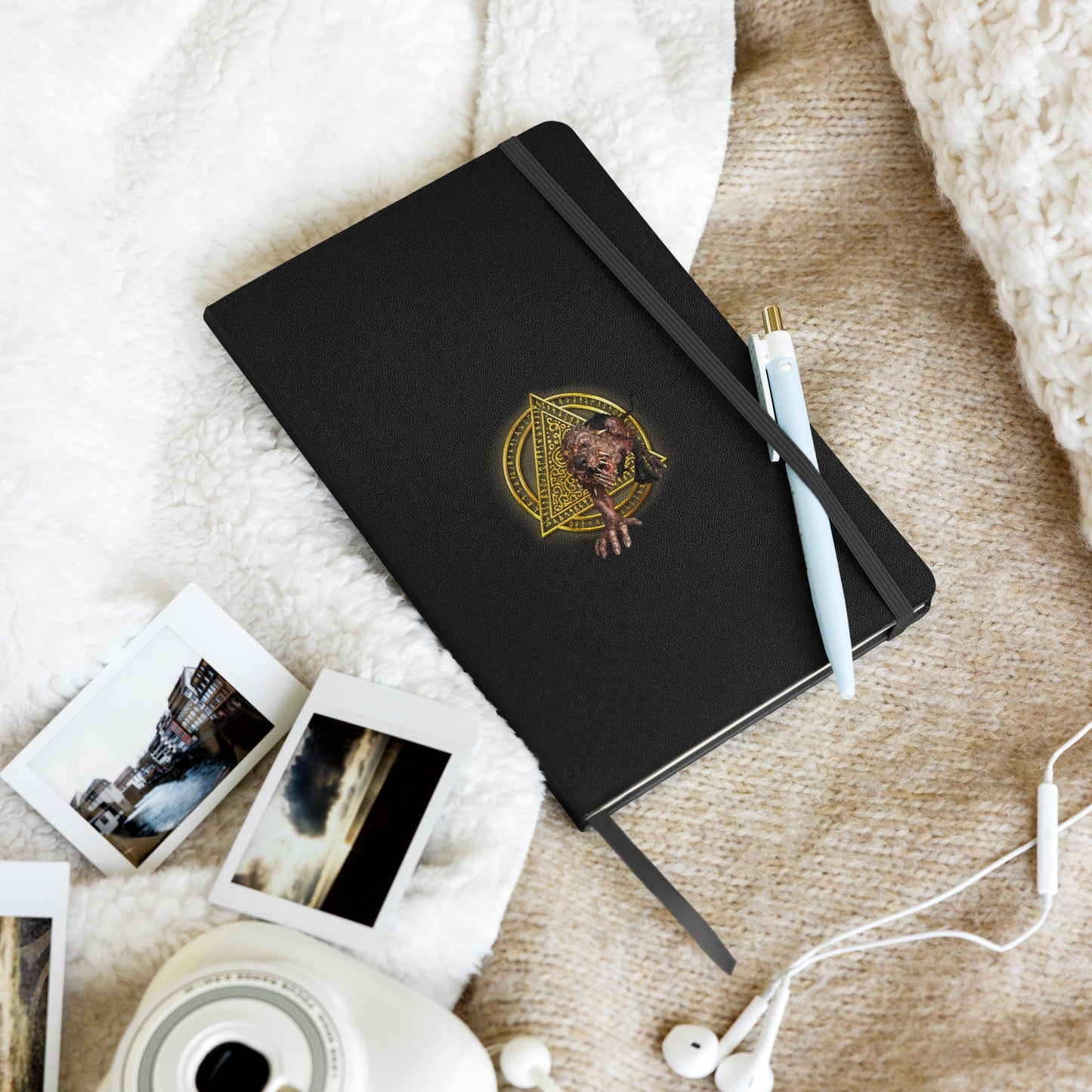 Hardcover bound notebook | The Last Rite | dog monster - Spectral Ink Shop - Notebooks & Notepads -8734435_16952