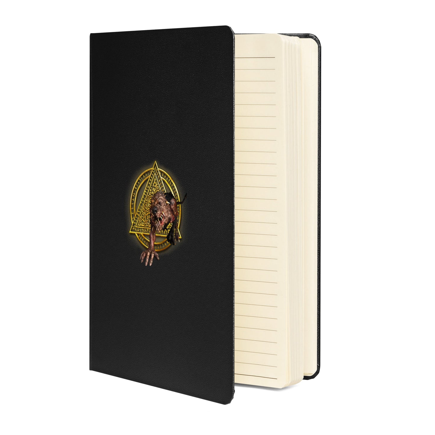 Hardcover bound notebook | The Last Rite | dog monster - Spectral Ink Shop - Notebooks & Notepads -8734435_16952
