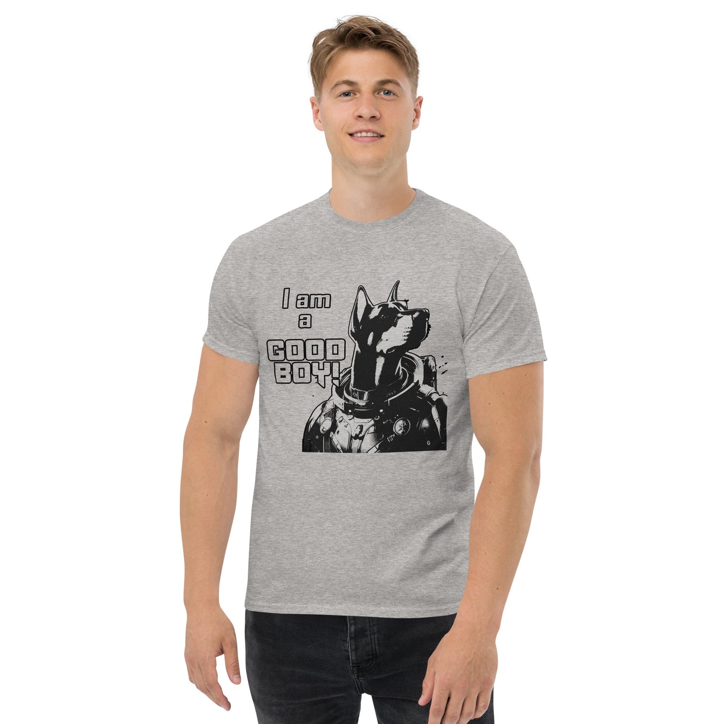 I Am a Good Boy Men's Classic Tee (Light) - Join General Major in Saving the Galaxy! - Spectral Ink Shop - T-Shirt -6203244_11571