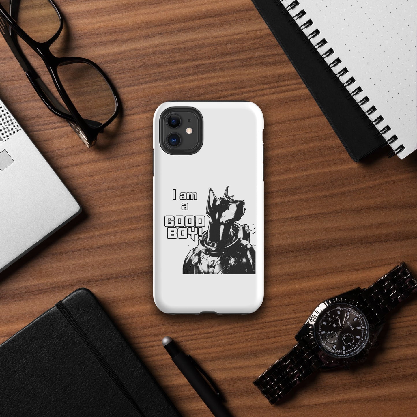 I Am a Good Boy Tough Case (Light) for iPhone® - Protect Your Phone in Style! - Spectral Ink Shop - Mobile Phone Cases -5296301_15392
