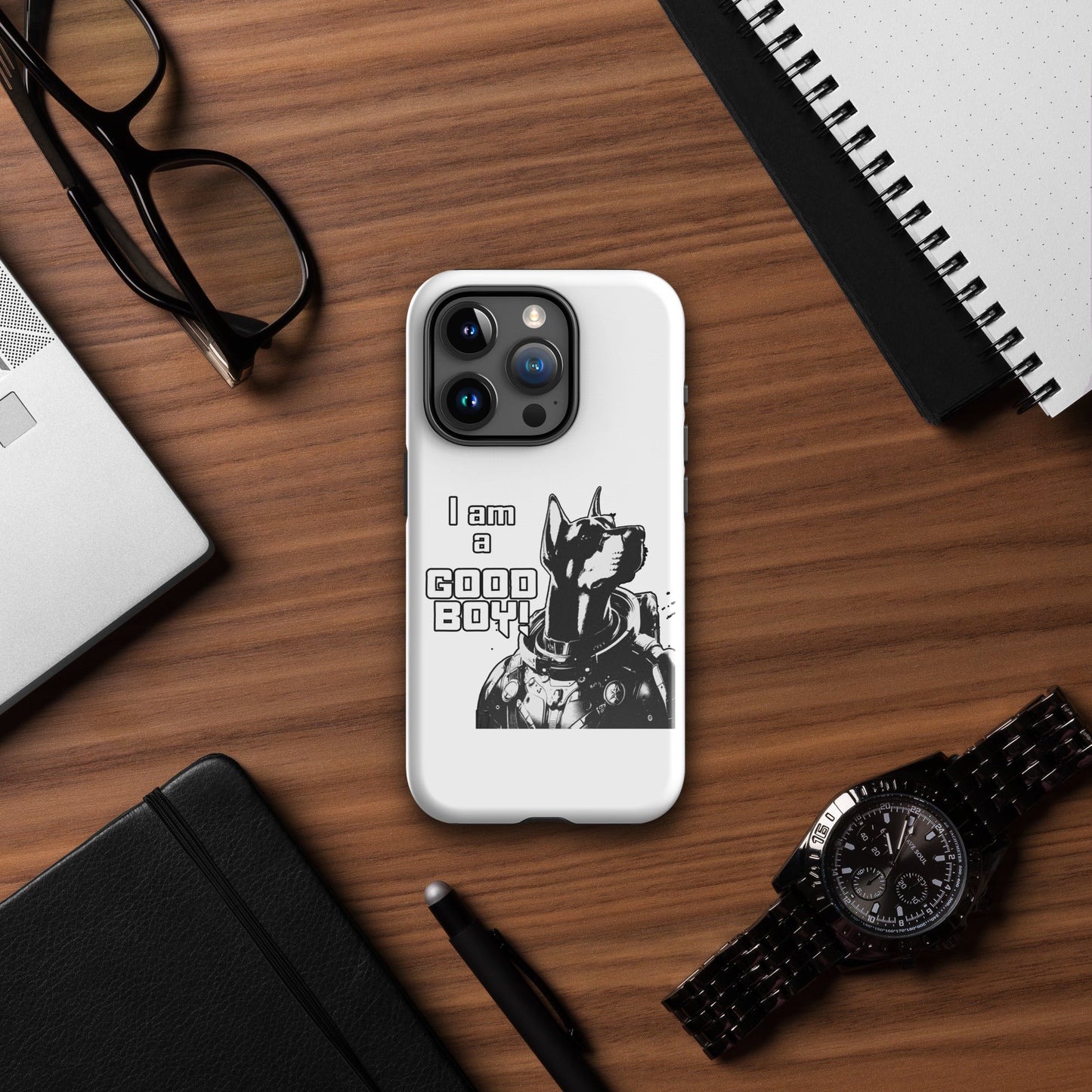 I Am a Good Boy Tough Case (Light) for iPhone® - Protect Your Phone in Style! - Spectral Ink Shop - Mobile Phone Cases -5296301_17718