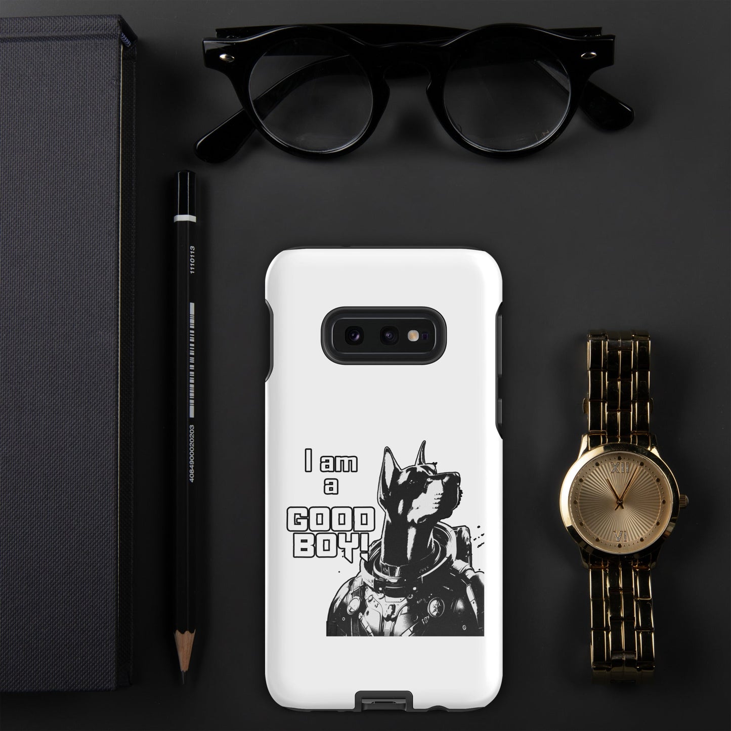 I Am a Good Boy Tough Case (Light) for Samsung® - Protect Your Phone with General Major! - Spectral Ink Shop - Mobile Phone Cases -3111370_16973