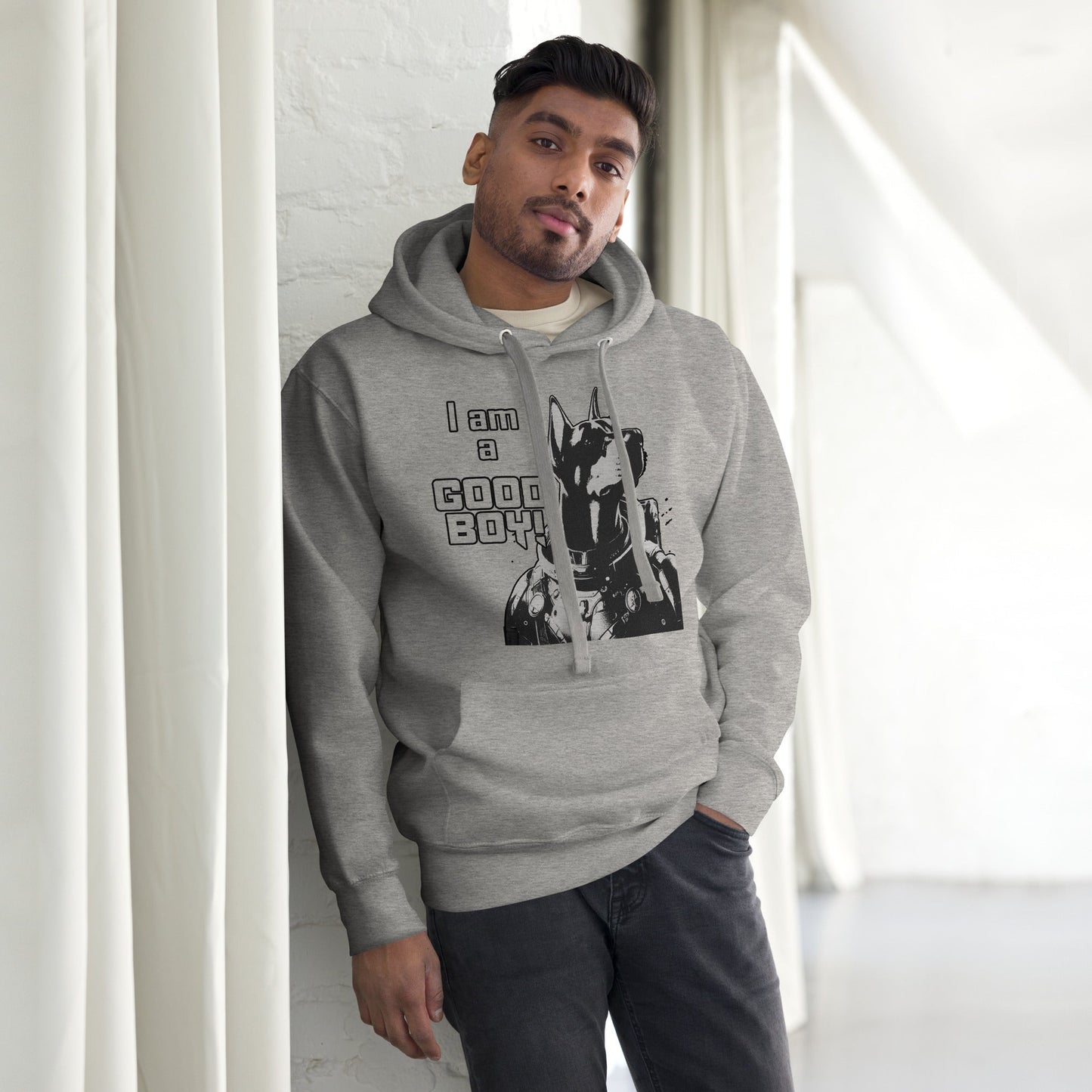 I Am a Good Boy Unisex Hoodie (Light) - Join General Major in Saving the Galaxy! - Spectral Ink Shop - Sweaters and Hoodies -6554613_10784