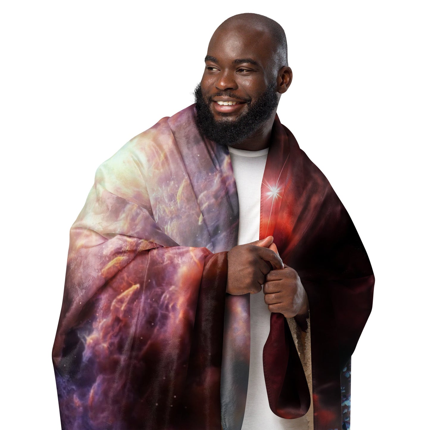 Intergalactic Space Force 2 | Sherpa Blanket - Embrace Cosmic Comfort with ISF 2 - Spectral Ink Shop - -5493828_17483