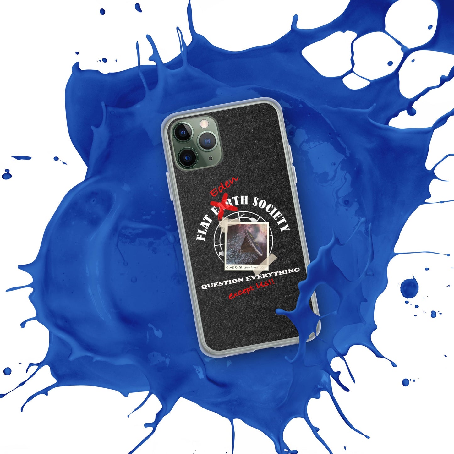 iPhone Case | Intergalactic Space Force 2 | Flat Eden Society - Spectral Ink Shop - Mobile Phone Cases -9780728_10995