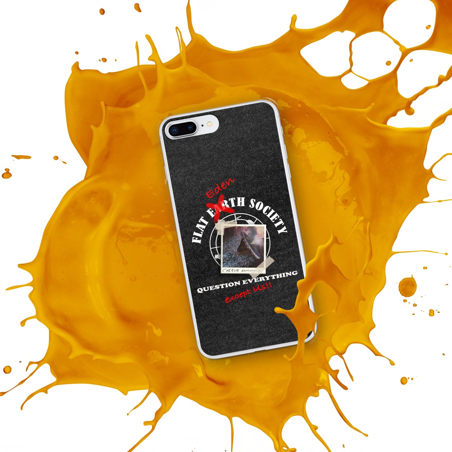 iPhone Case | Intergalactic Space Force 2 | Flat Eden Society - Spectral Ink Shop - Mobile Phone Cases -9780728_7911