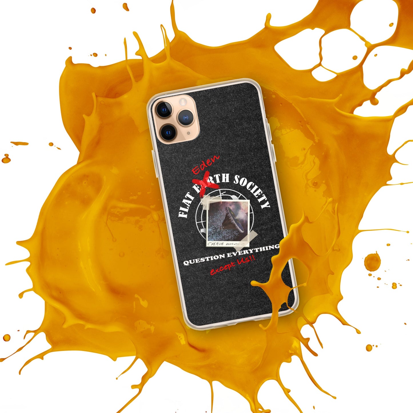 iPhone Case | Intergalactic Space Force 2 | Flat Eden Society - Spectral Ink Shop - Mobile Phone Cases -9780728_10996