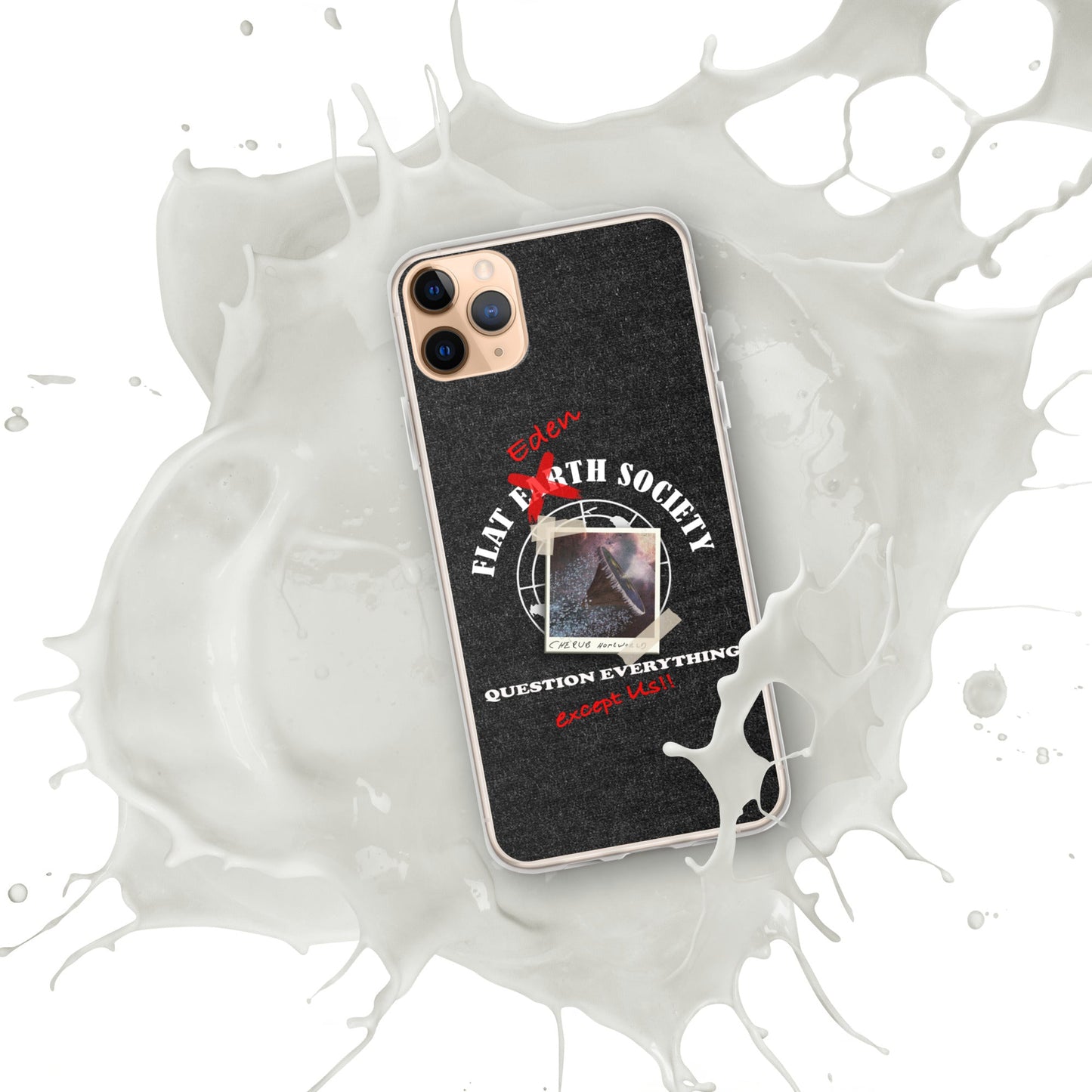 iPhone Case | Intergalactic Space Force 2 | Flat Eden Society - Spectral Ink Shop - Mobile Phone Cases -9780728_10996