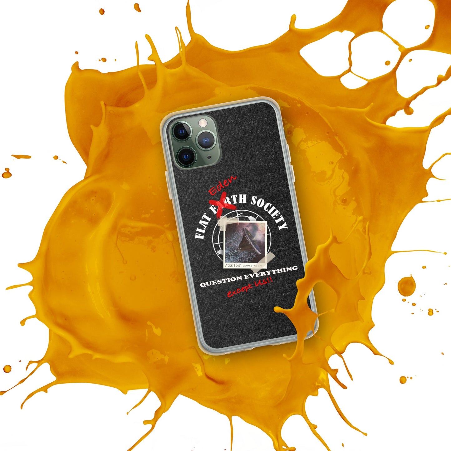 iPhone Case | Intergalactic Space Force 2 | Flat Eden Society - Spectral Ink Shop - Mobile Phone Cases -9780728_10995