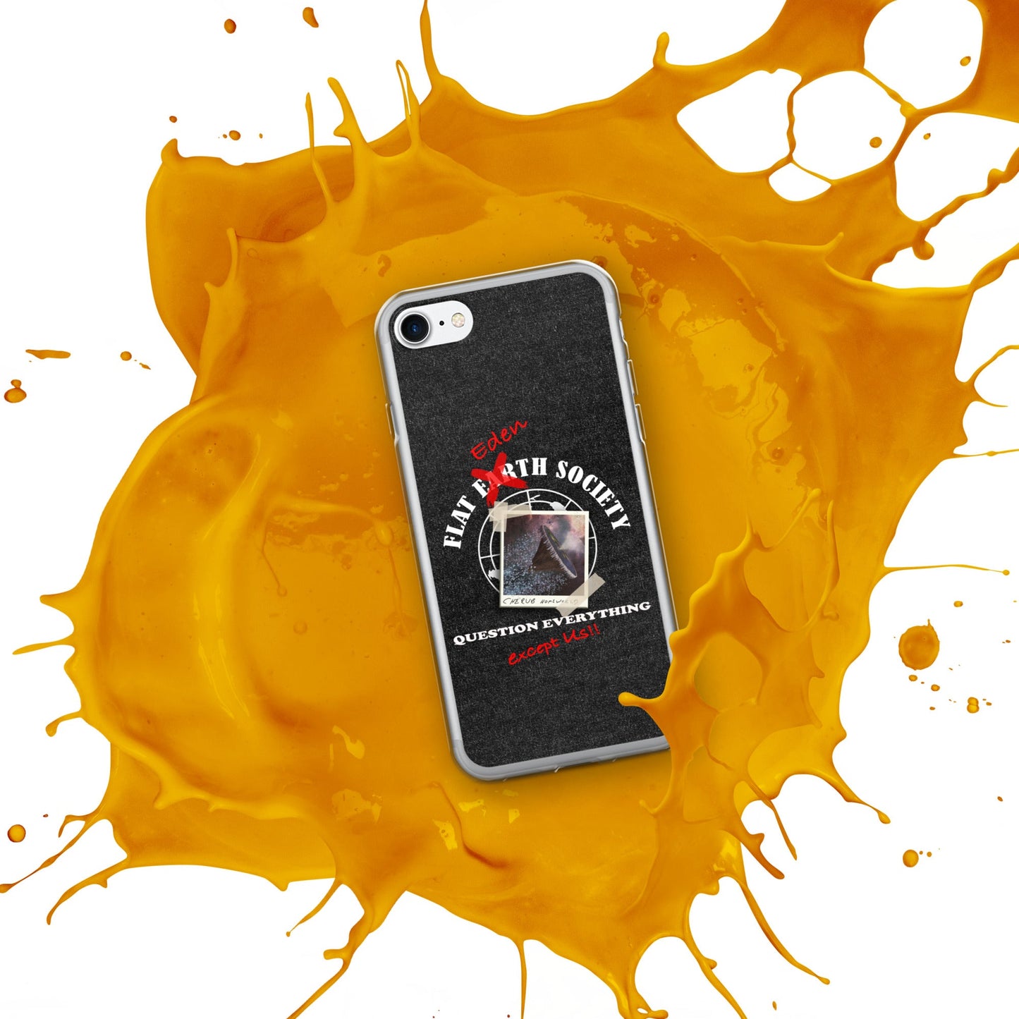 iPhone Case | Intergalactic Space Force 2 | Flat Eden Society - Spectral Ink Shop - Mobile Phone Cases -9780728_7910