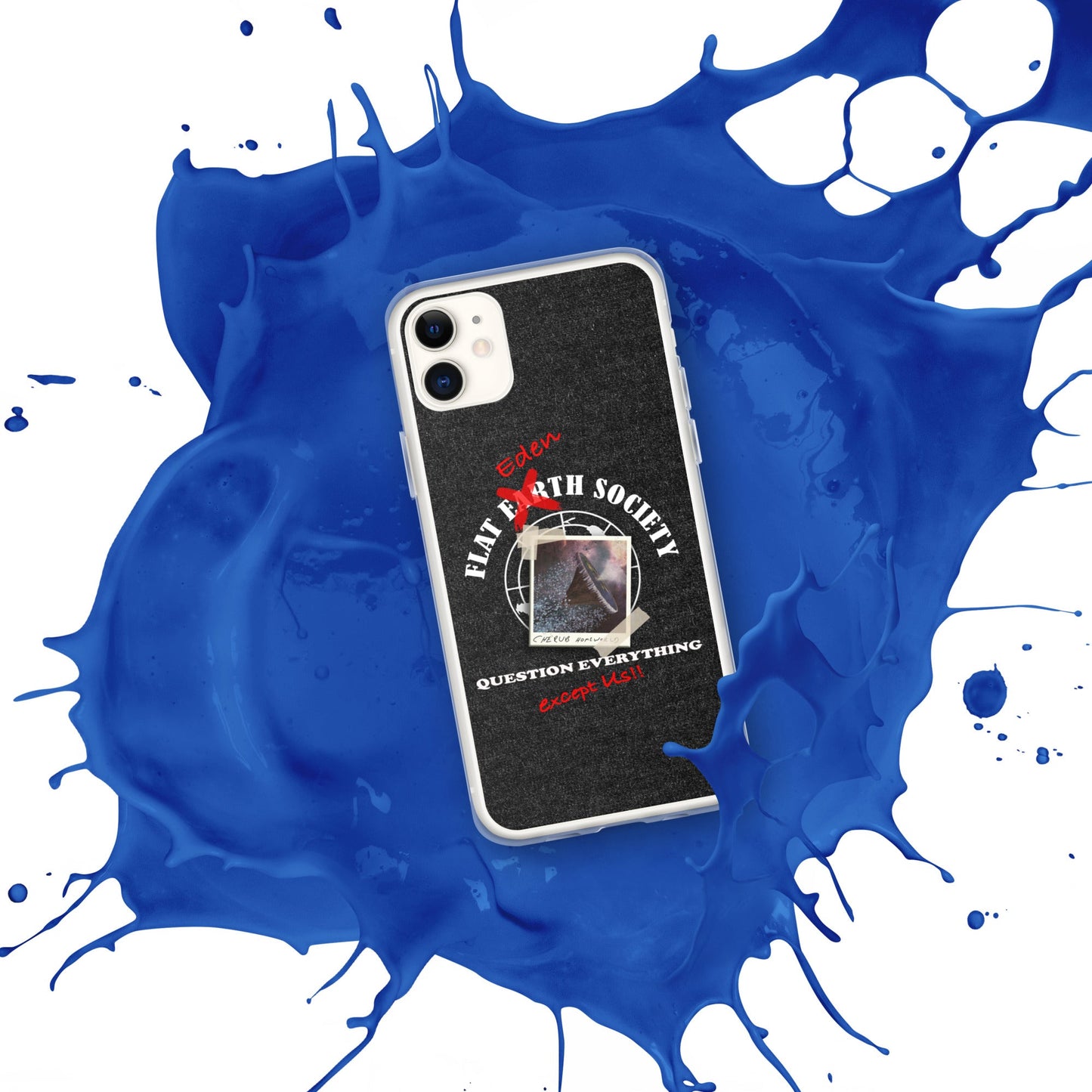 iPhone Case | Intergalactic Space Force 2 | Flat Eden Society - Spectral Ink Shop - Mobile Phone Cases -9780728_10994