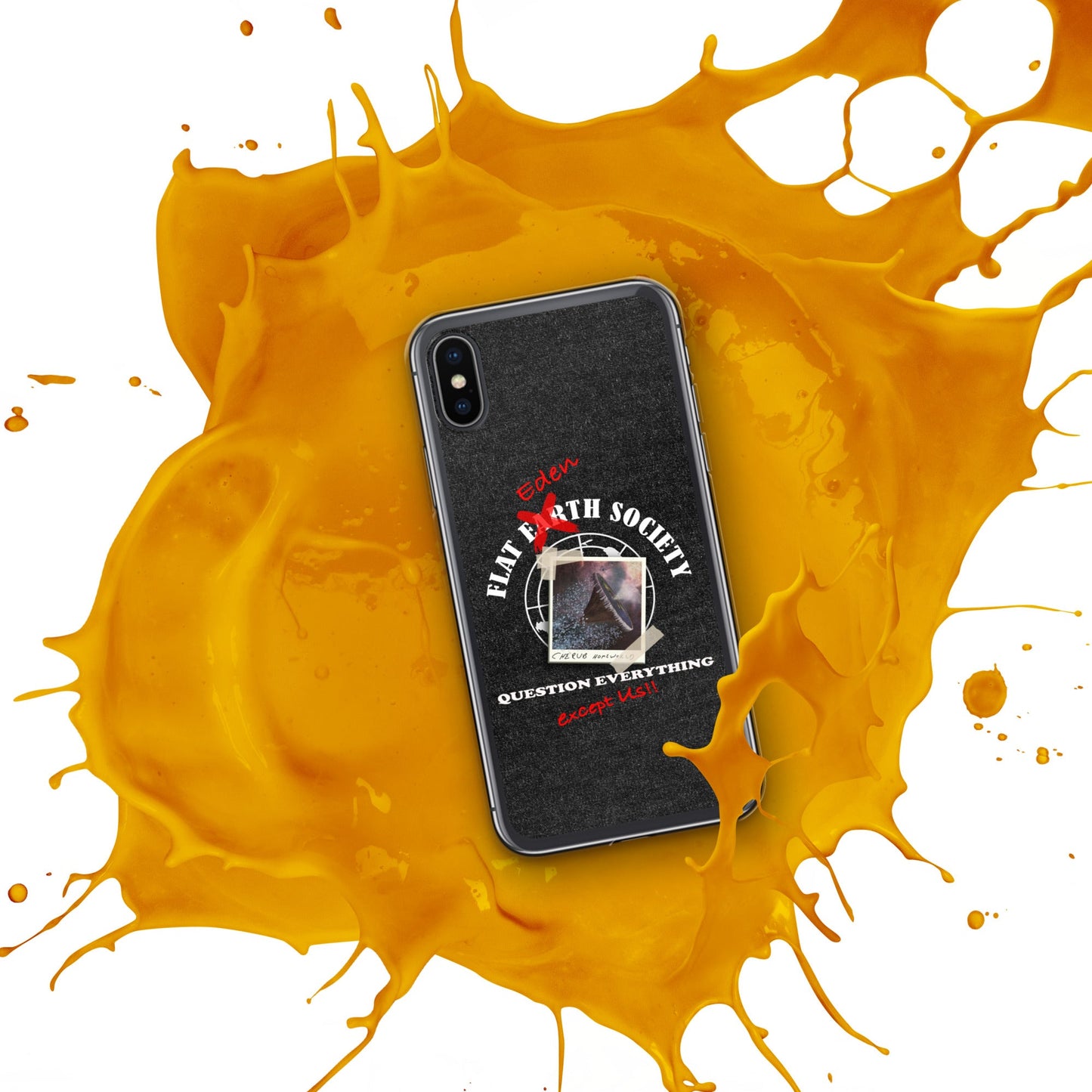 iPhone Case | Intergalactic Space Force 2 | Flat Eden Society - Spectral Ink Shop - Mobile Phone Cases -9780728_8933