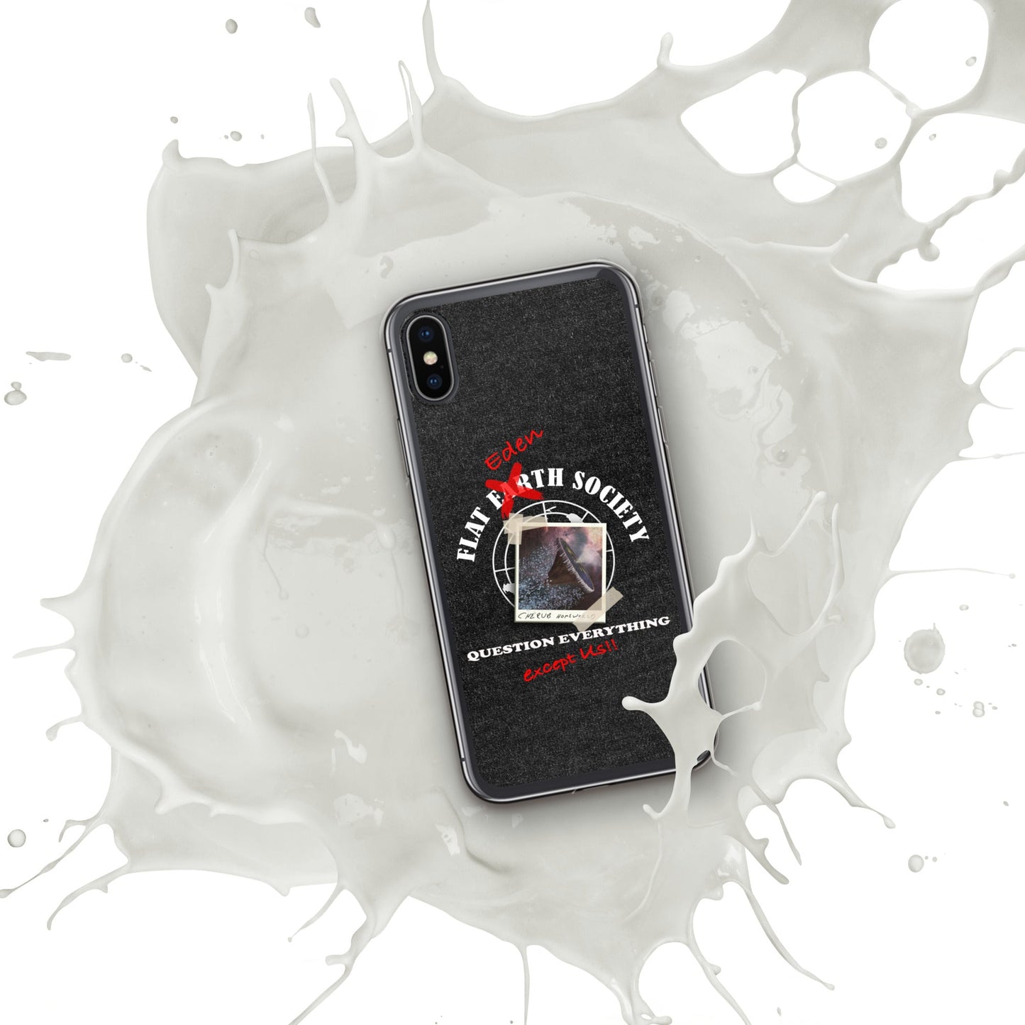 iPhone Case | Intergalactic Space Force 2 | Flat Eden Society - Spectral Ink Shop - Mobile Phone Cases -9780728_8933