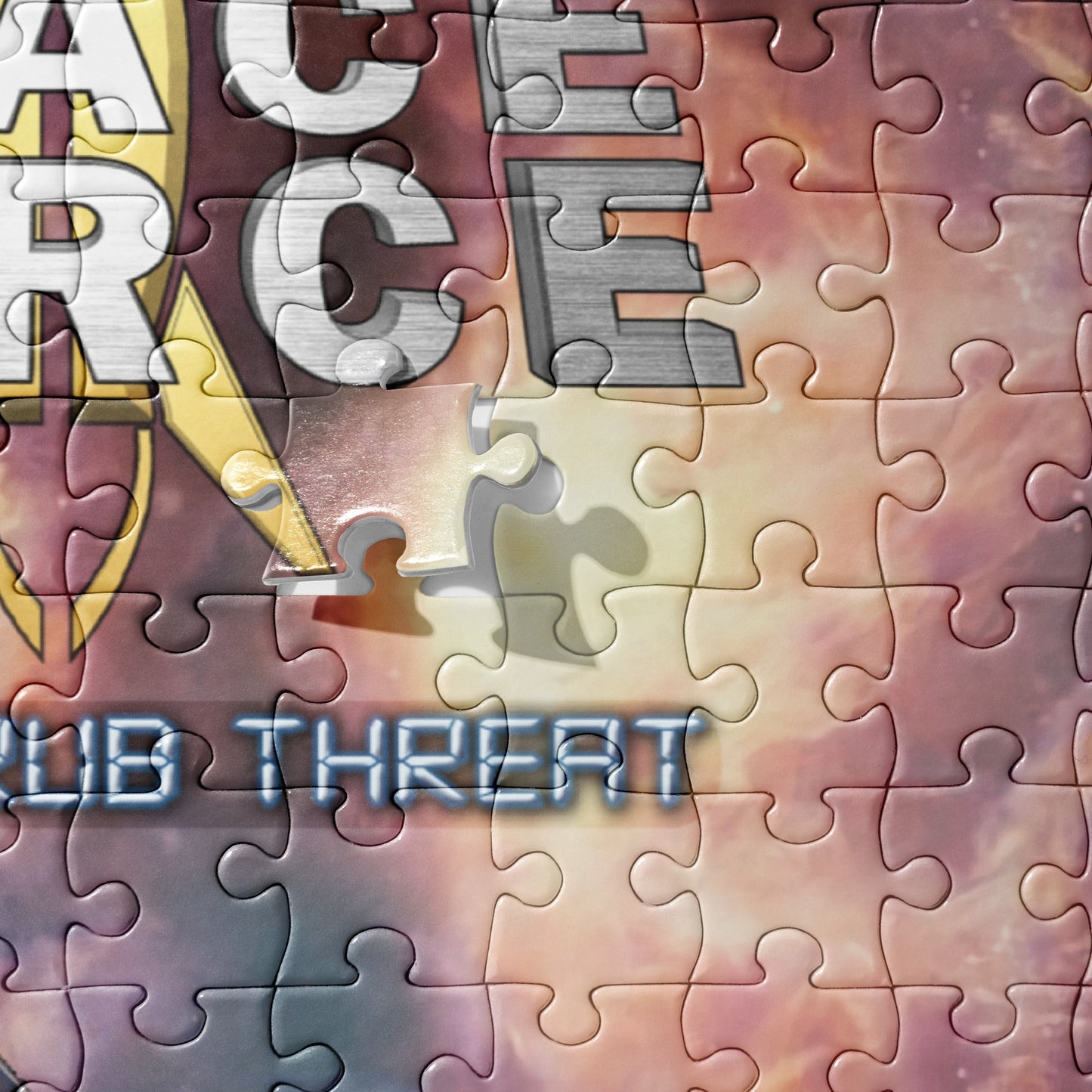 Jigsaw puzzle | Intergalactic Space Force 2 | Cover - Spectral Ink Shop - Jigsaw Puzzles -8795551_13431