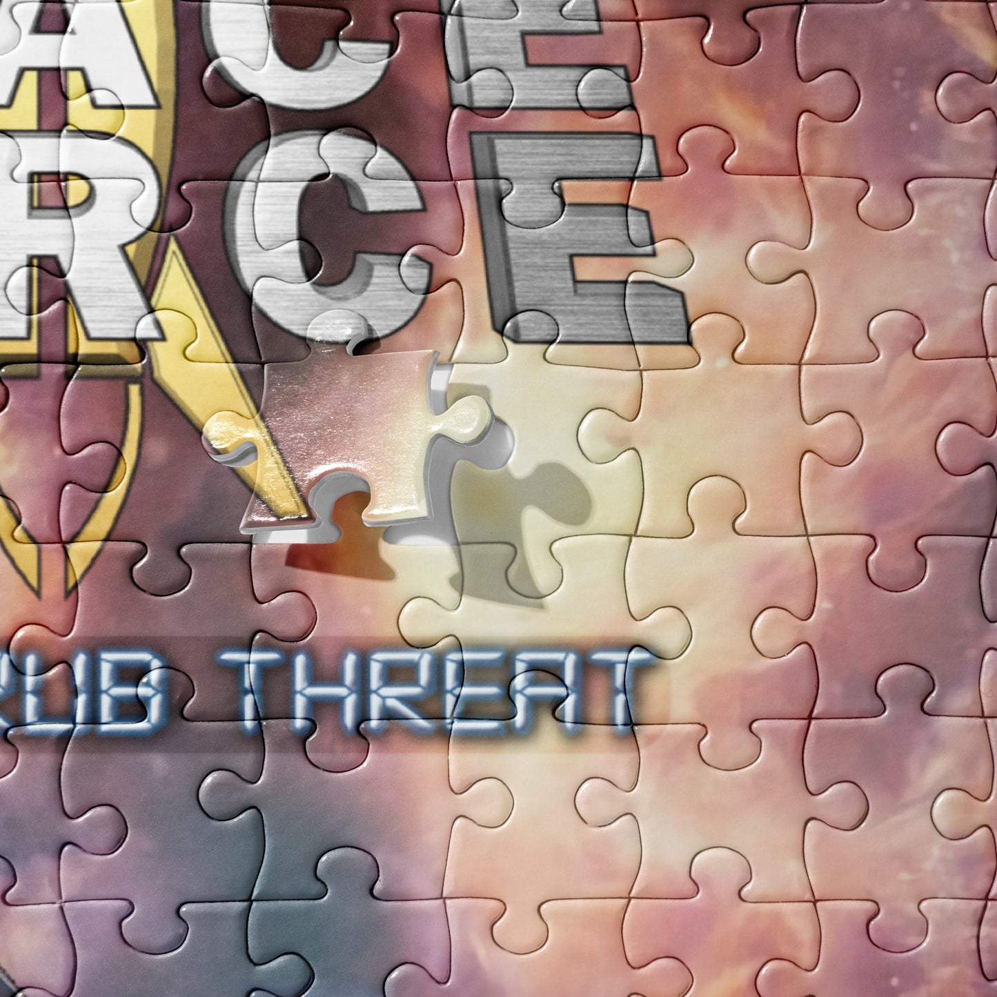 Jigsaw puzzle | Intergalactic Space Force 2 | Cover - Spectral Ink Shop - Jigsaw Puzzles -8795551_13432
