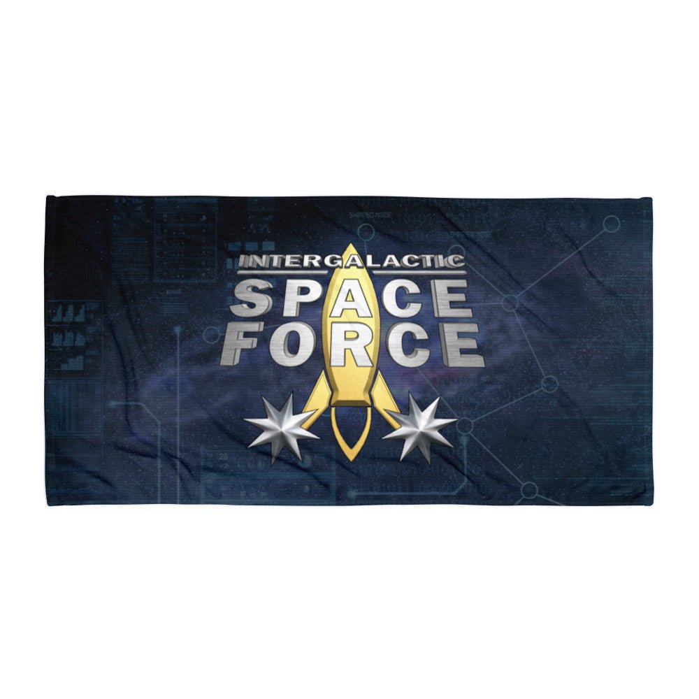Luxury Beach Towel | Intergalactic Space Force - Spectral Ink Shop - Beach Towels -8494964_8874