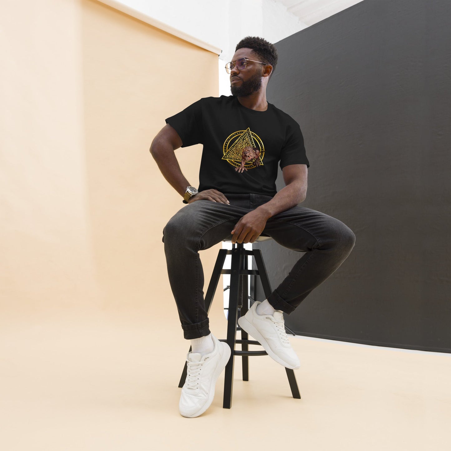 Men's classic tee | The Last Rite | Dog Monster - Spectral Ink Shop - T-Shirt -1677124_11546