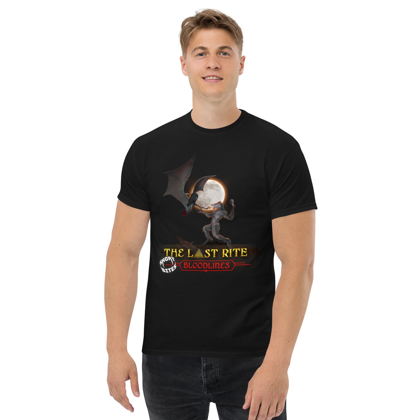 Men's classic tee | The Last Rite : Short Bites | Bloodlines - Spectral Ink Shop - T-Shirt -8409694_11546