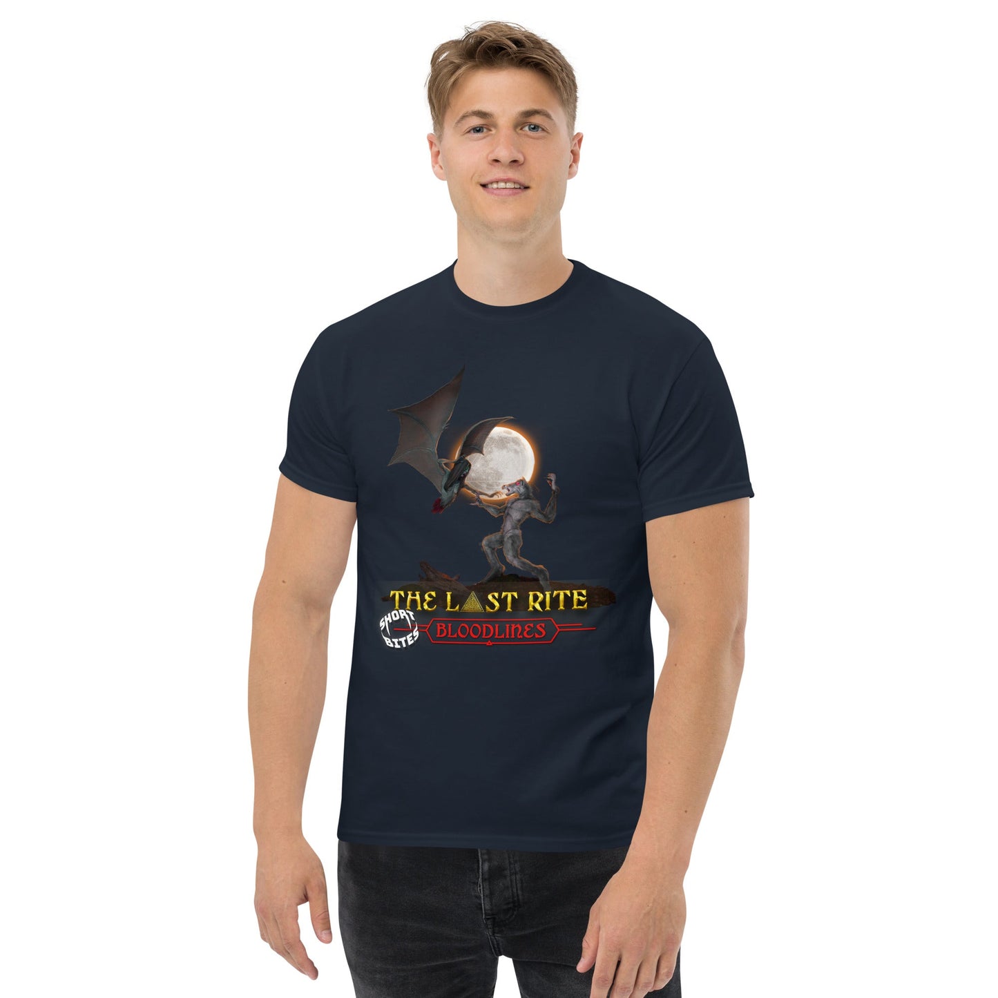 Men's classic tee | The Last Rite : Short Bites | Bloodlines - Spectral Ink Shop - T-Shirt -8409694_11561