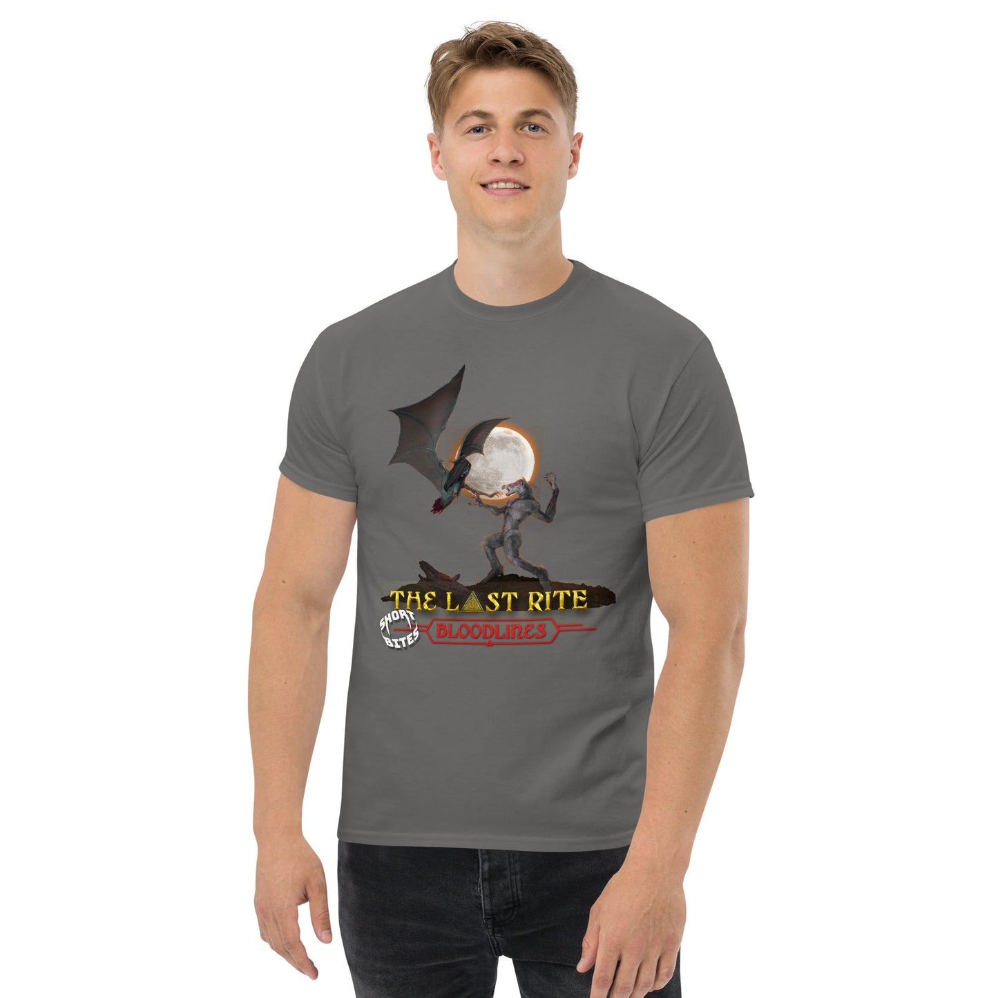 Men's classic tee | The Last Rite : Short Bites | Bloodlines - Spectral Ink Shop - T-Shirt -8409694_15831