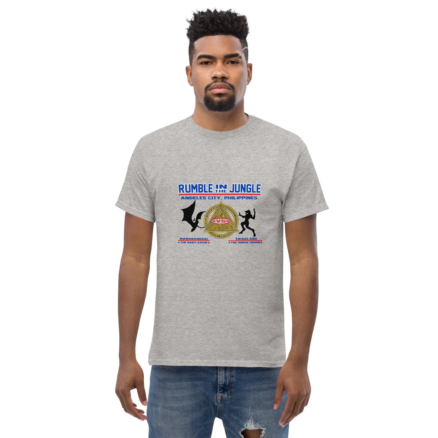 Men's classic tee | The Last Rite : Short Bites | Rumble in the Jungle - Spectral Ink Shop - T-Shirt -1900651_11571
