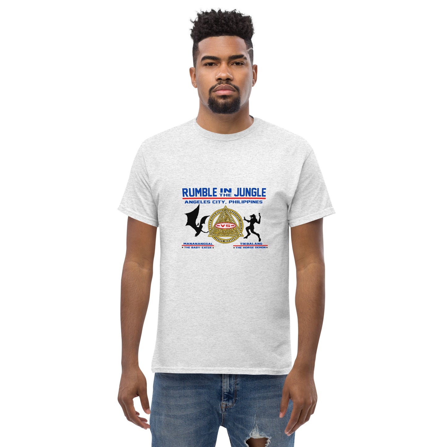 Men's classic tee | The Last Rite : Short Bites | Rumble in the Jungle - Spectral Ink Shop - T-Shirt -1900651_14973