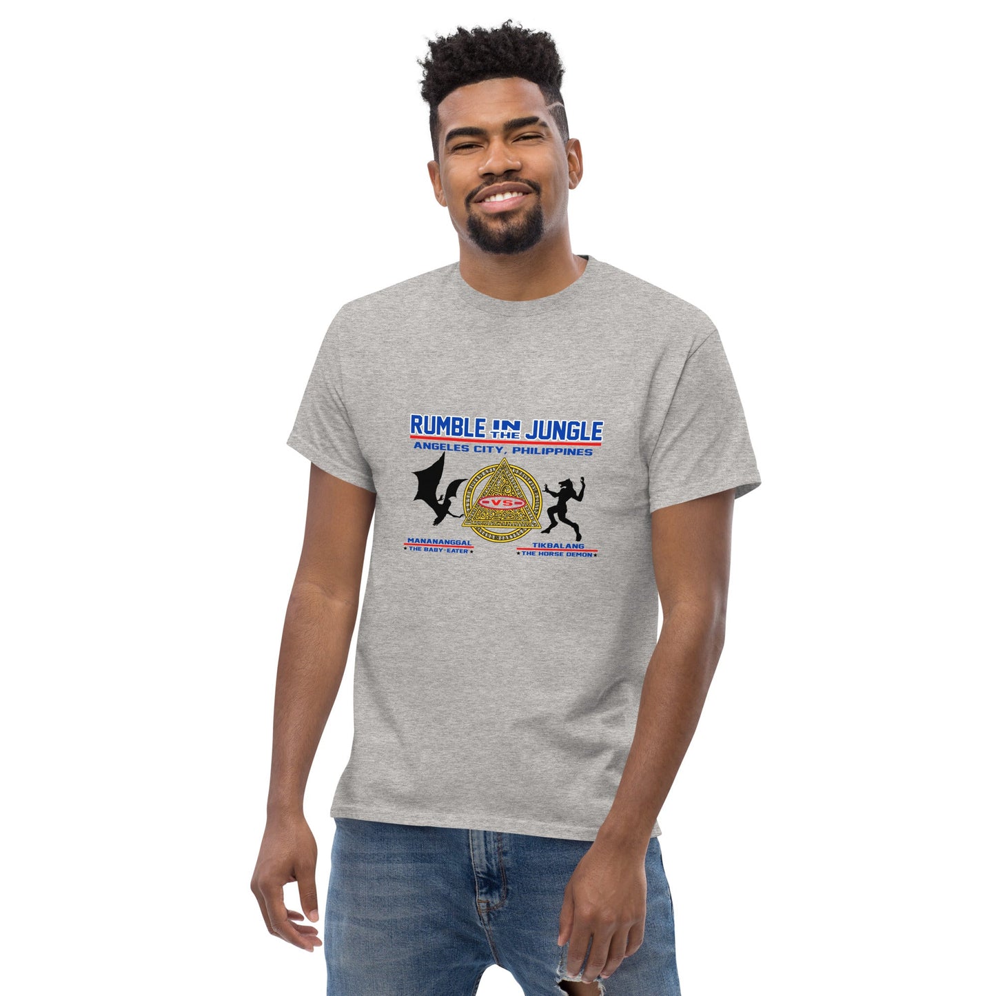 Men's classic tee | The Last Rite : Short Bites | Rumble in the Jungle - Spectral Ink Shop - T-Shirt -1900651_11571